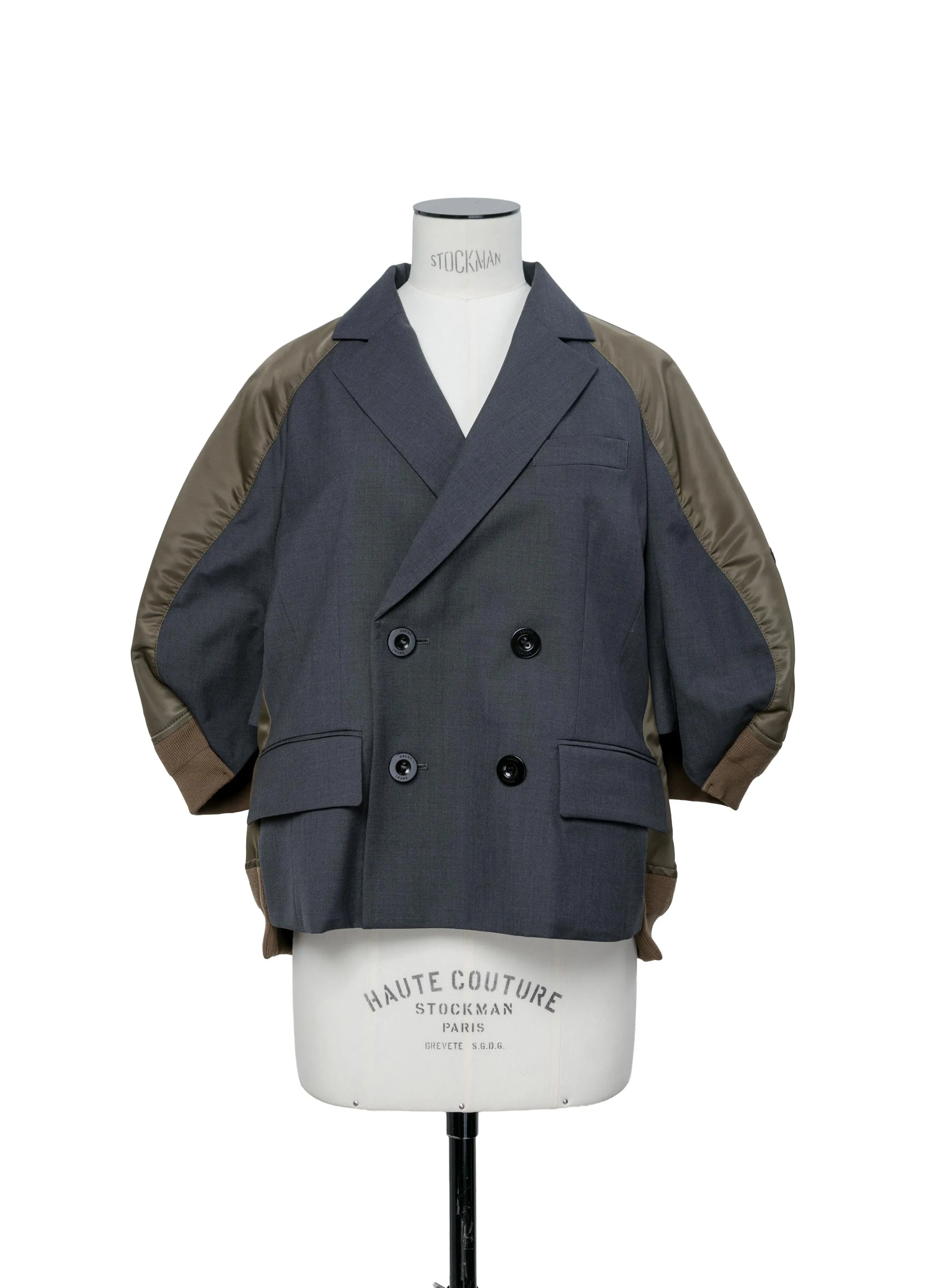 Suiting x Nylon Twill Jacket sold by Sacai