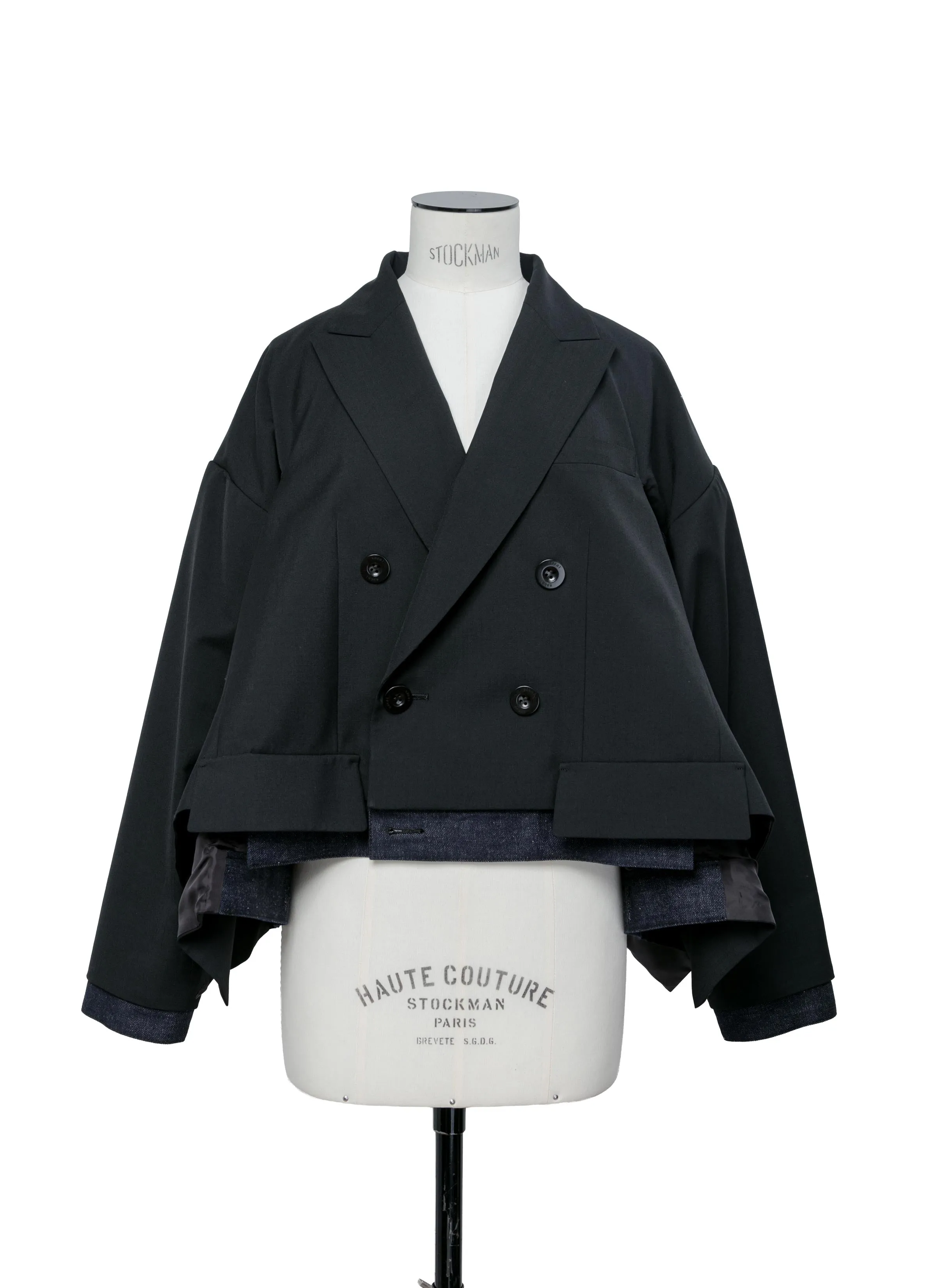 Suiting x Denim Jacket sold by Sacai product image thumbnail 2