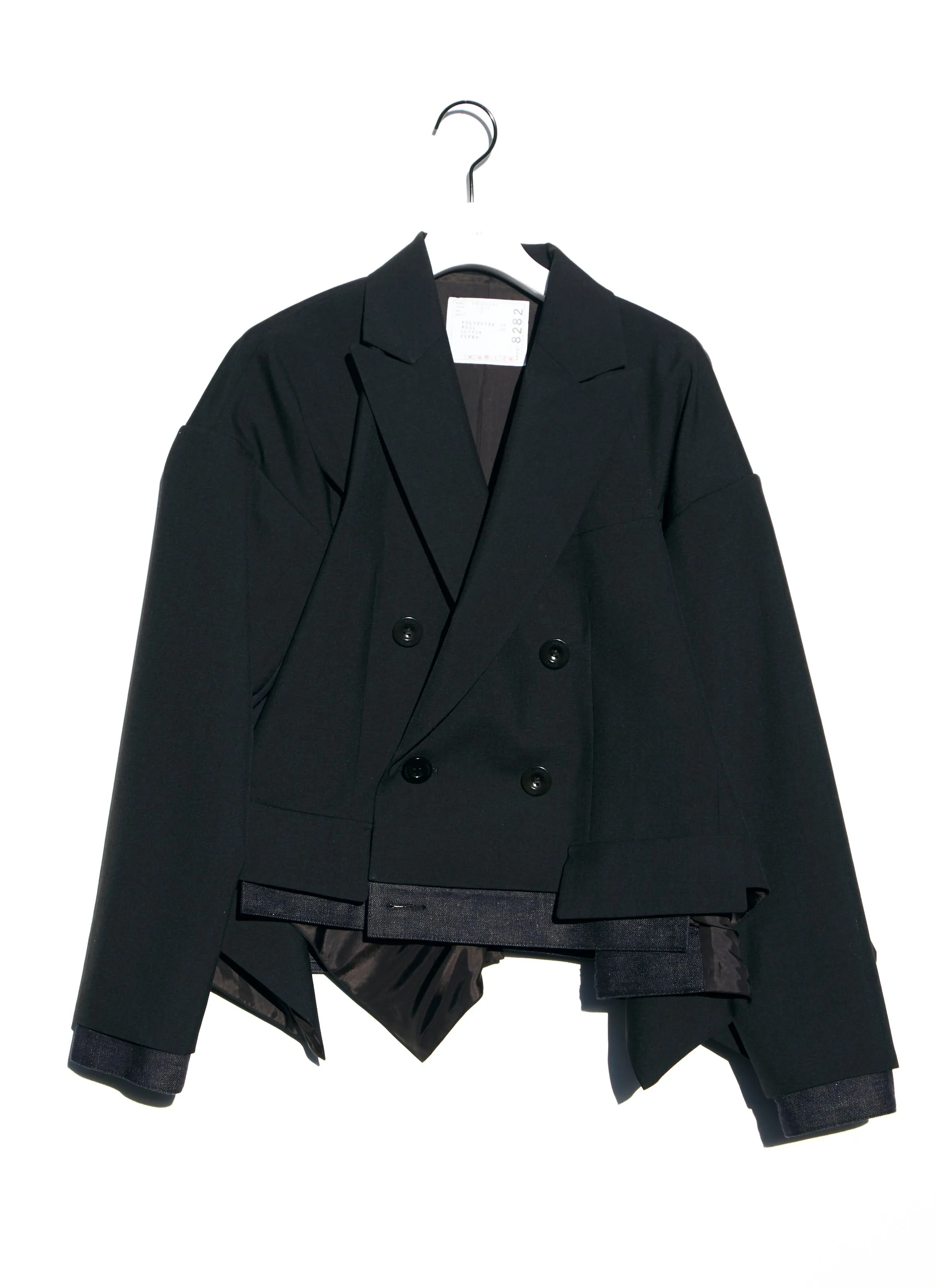 Suiting x Denim Jacket sold by Sacai