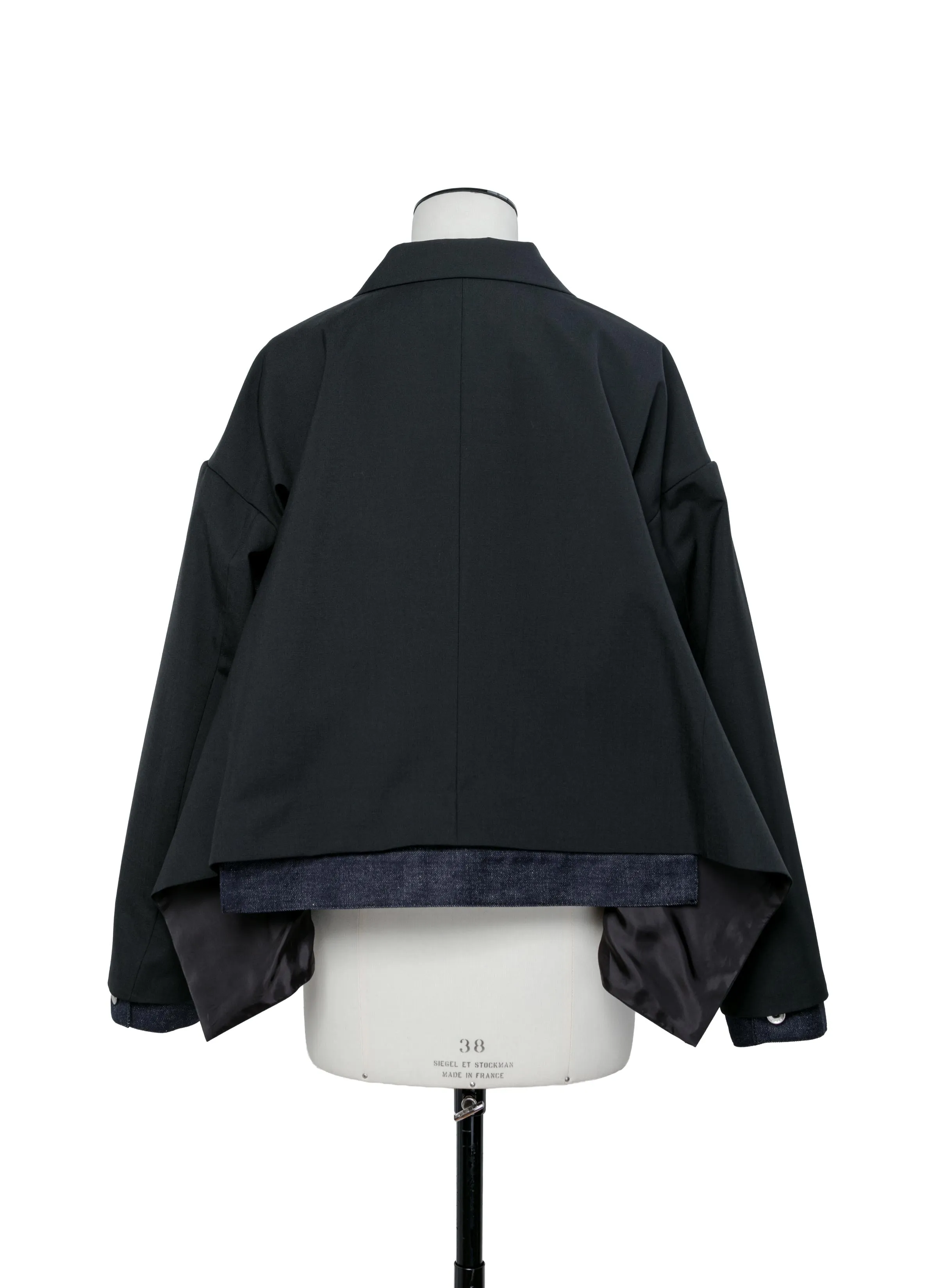 Suiting x Denim Jacket sold by Sacai product image thumbnail 4