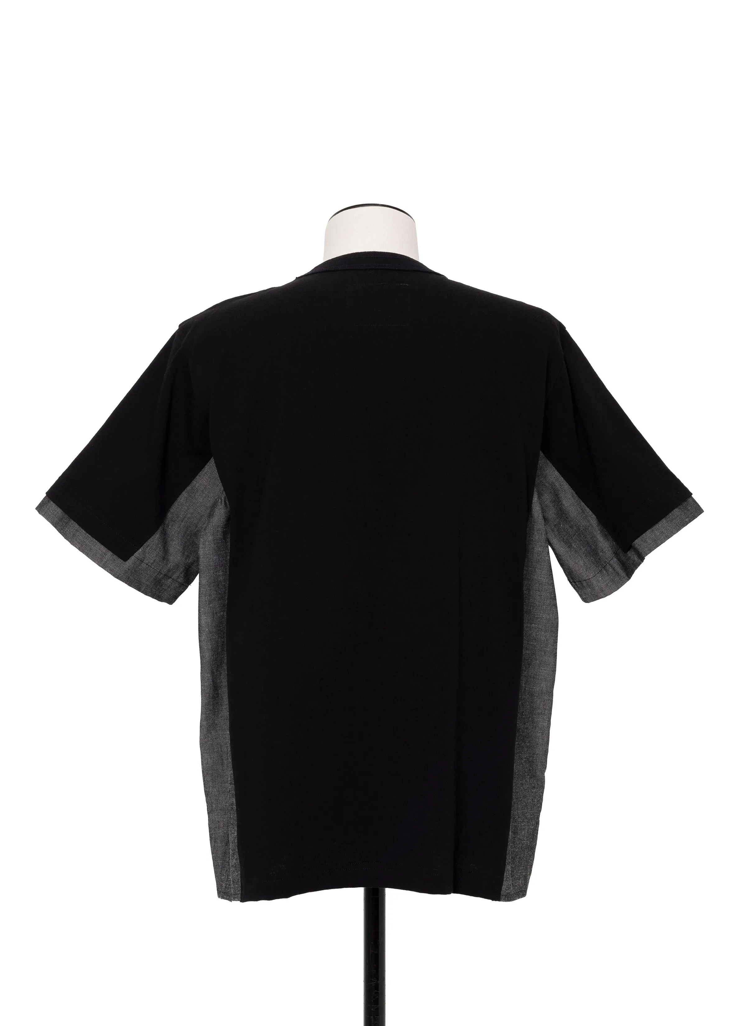 Light Weight Denim x Cotton Jersey T-Shirt sold by Sacai product image thumbnail 3