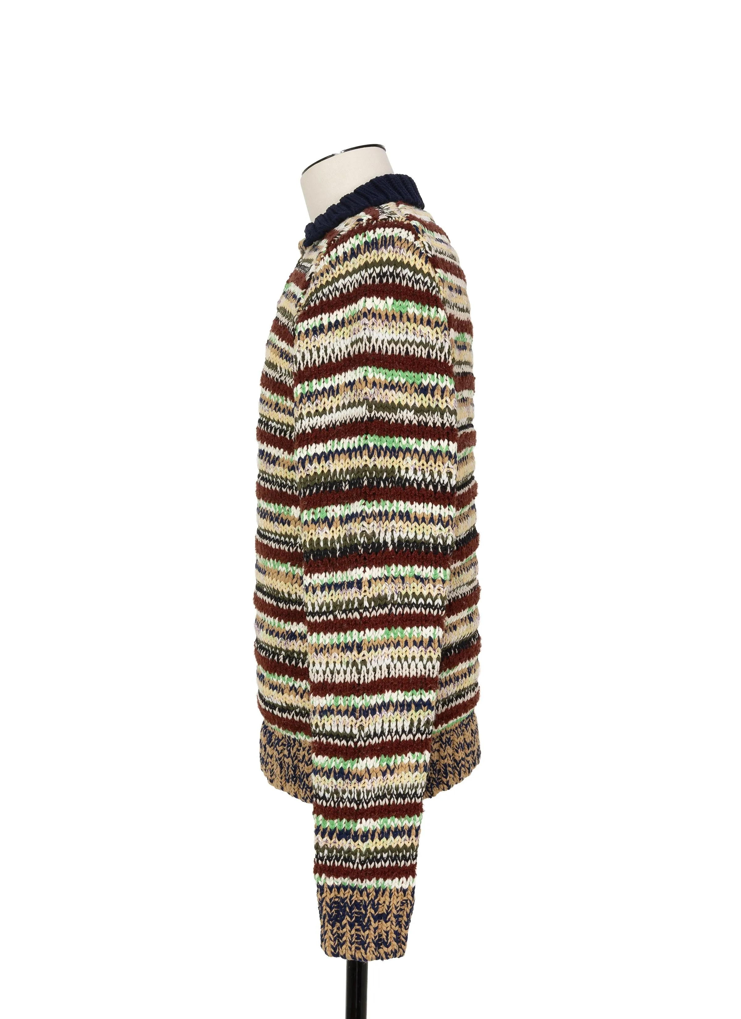 Mix Knit Pullover sold by Sacai product image thumbnail 2