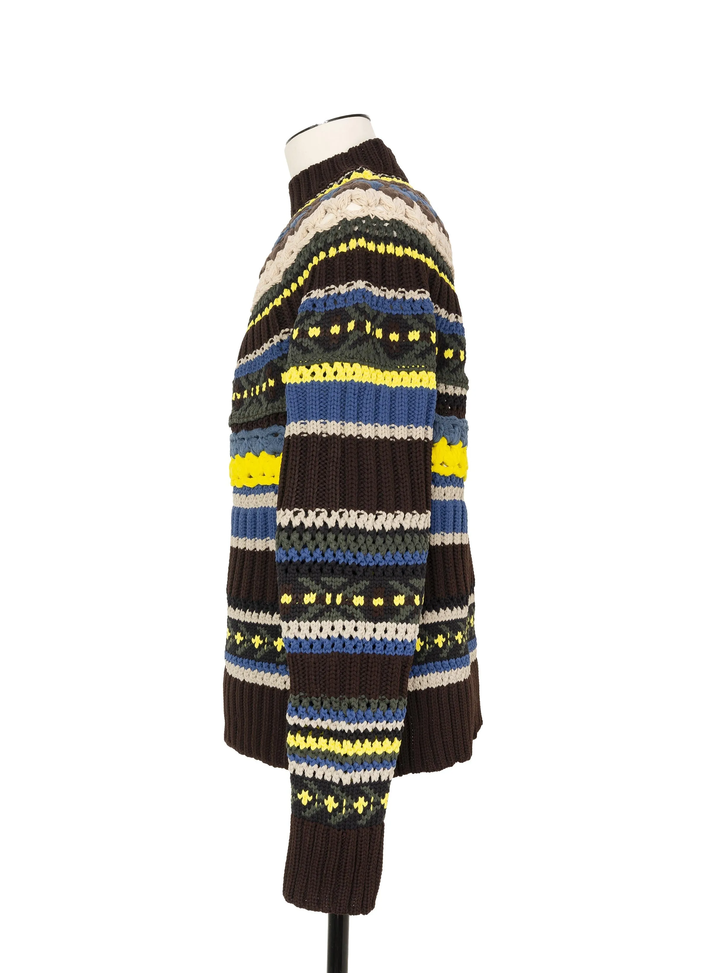 Mix Knit Pullover sold by Sacai product image thumbnail 2