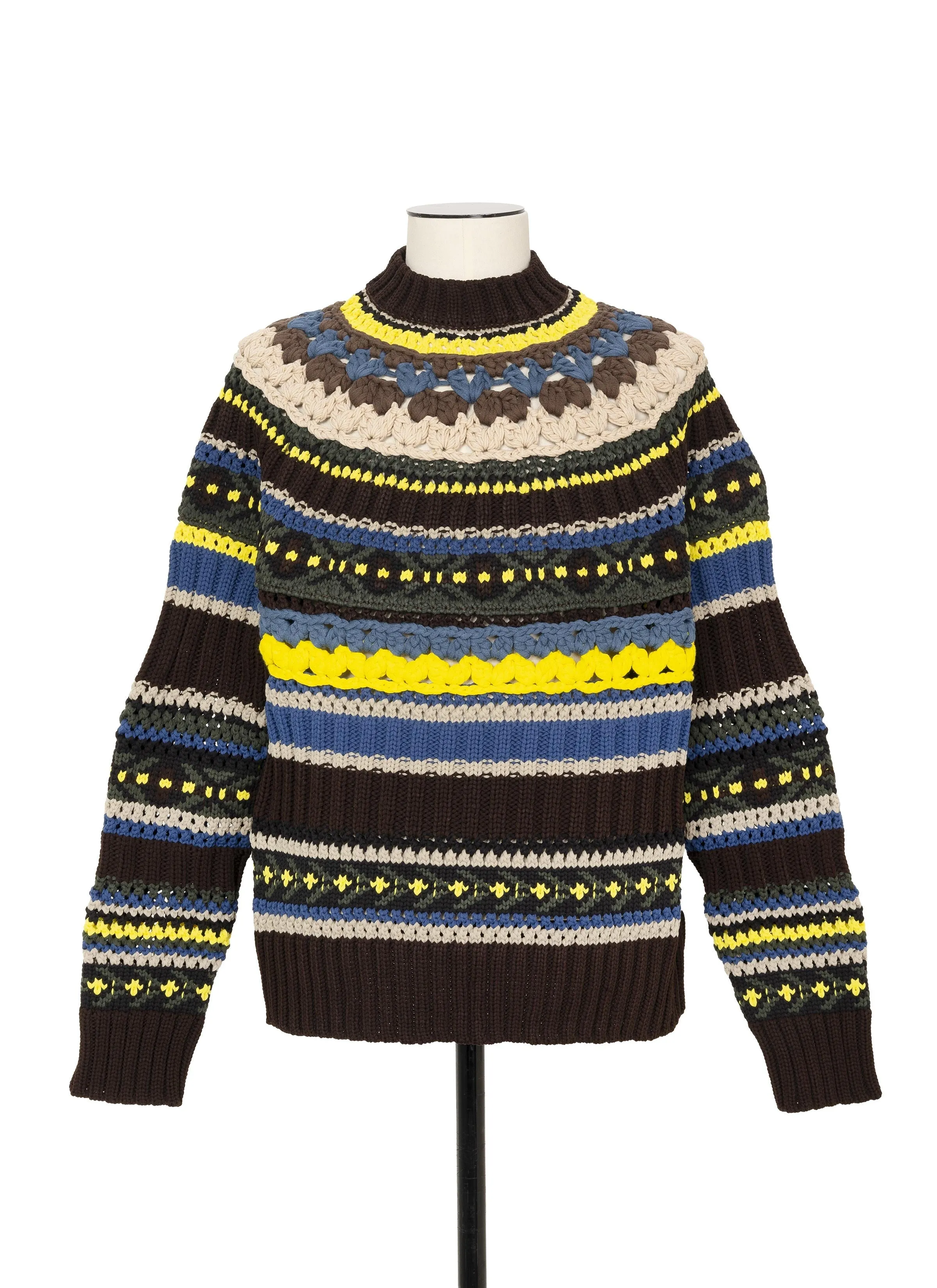 Mix Knit Pullover sold by Sacai