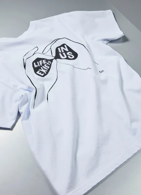 geoff sacai by Geoff Mcfetridge Embroidery T-Shirt sold by Sacai