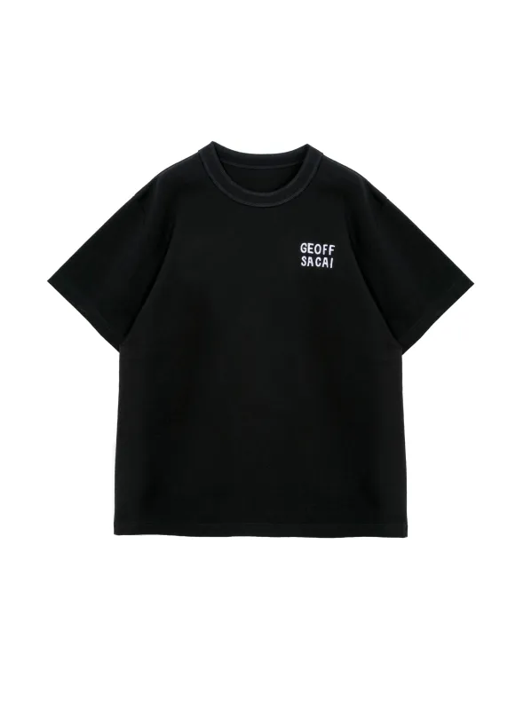 geoff sacai by Geoff Mcfetridge Embroidery T-Shirt sold by Sacai
