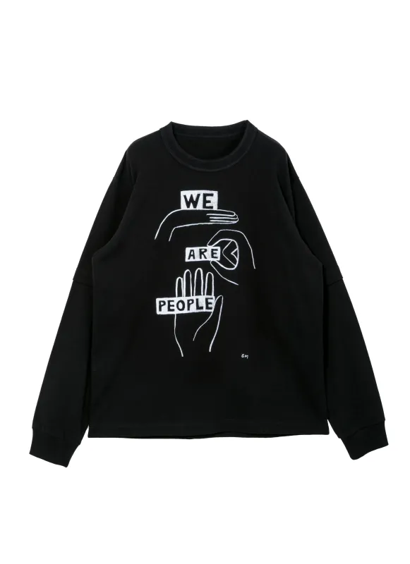 geoff sacai by Geoff Mcfetridge Print L/S T-Shirt sold by Sacai