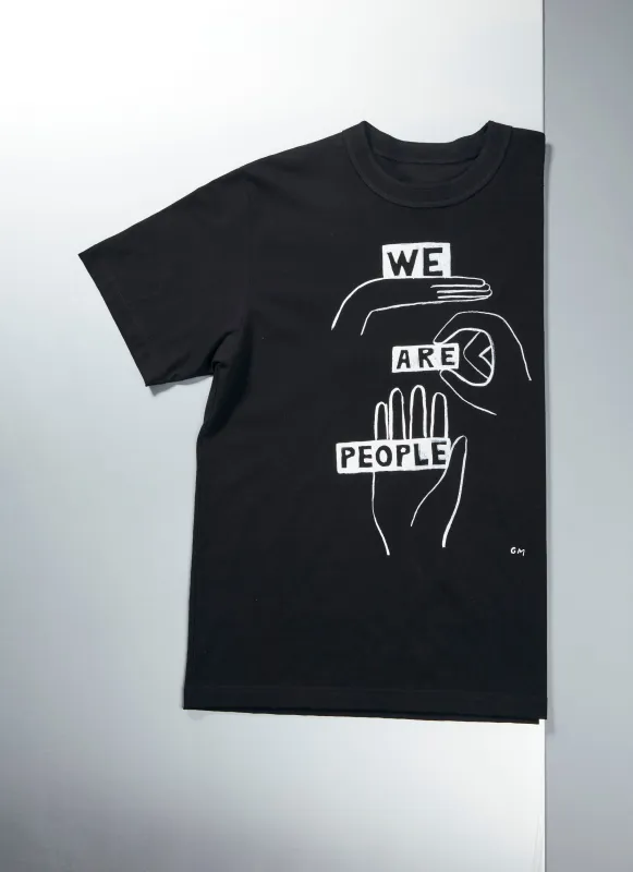 geoff sacai by Geoff Mcfetridge Print T-Shirt sold by Sacai