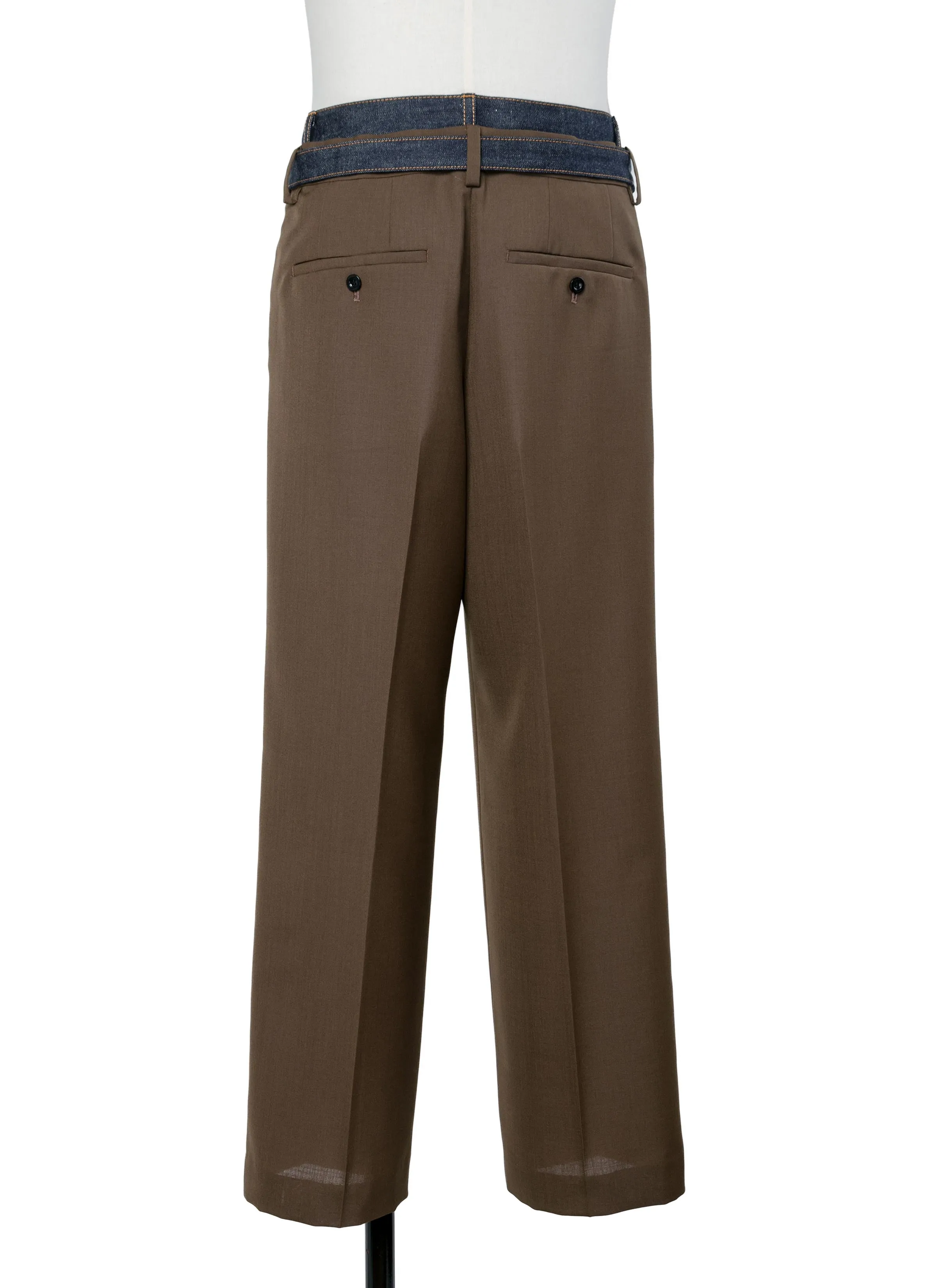 Suiting x Denim Pants sold by Sacai product image thumbnail 3