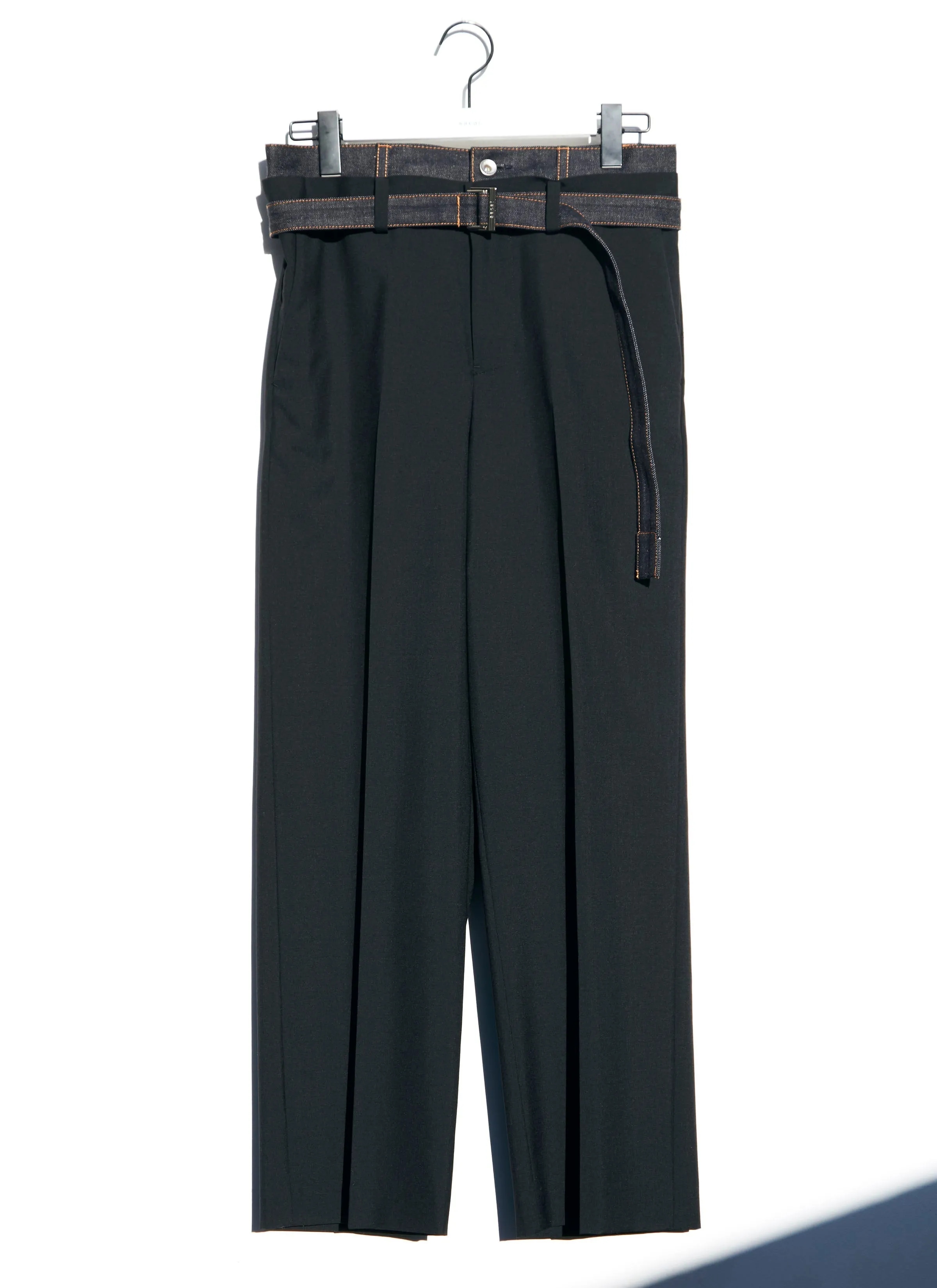 Suiting x Denim Pants sold by Sacai