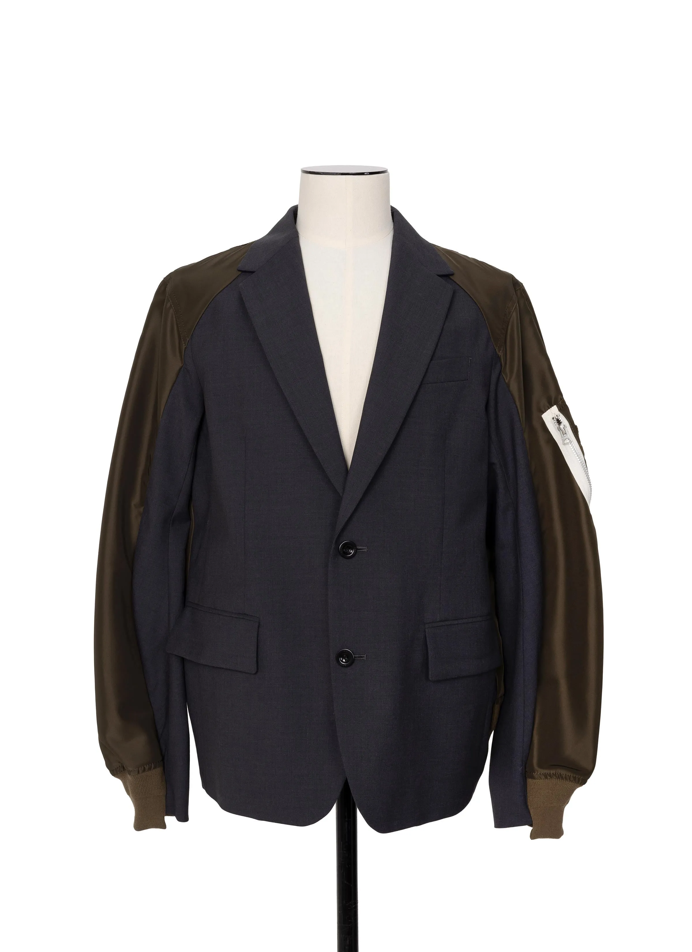 Suiting x Nylon Twill Jacket sold by Sacai