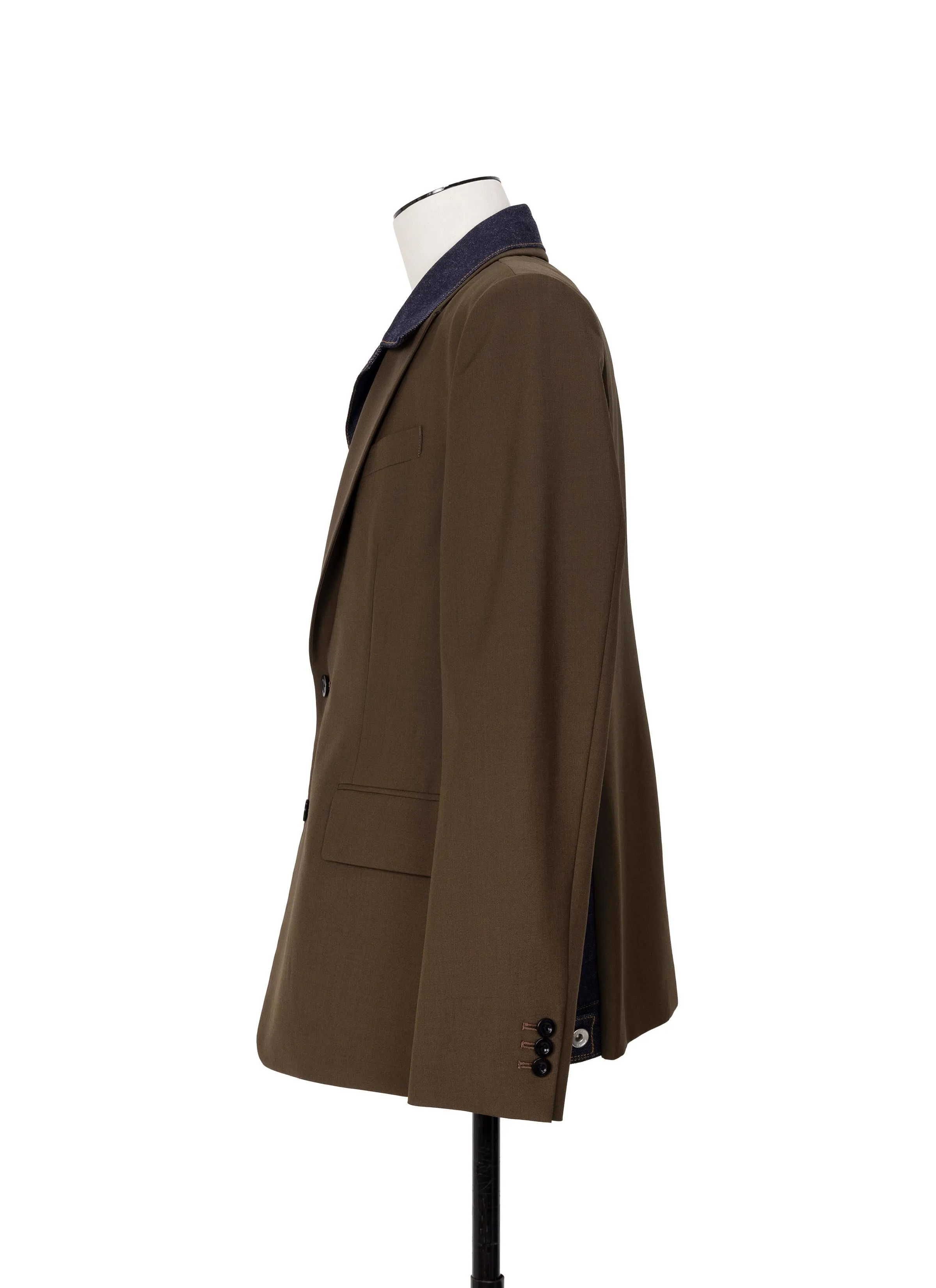 Suiting x Denim Jacket sold by Sacai product image thumbnail 2