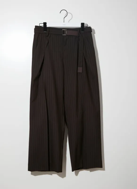 Chalk Stripe Pants sold by Sacai