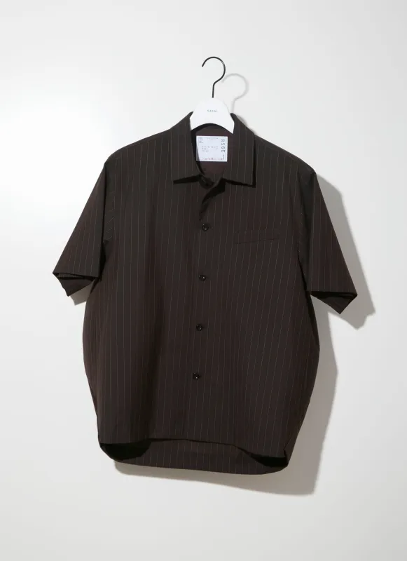 Chalk Stripe Shirt made by Sacai