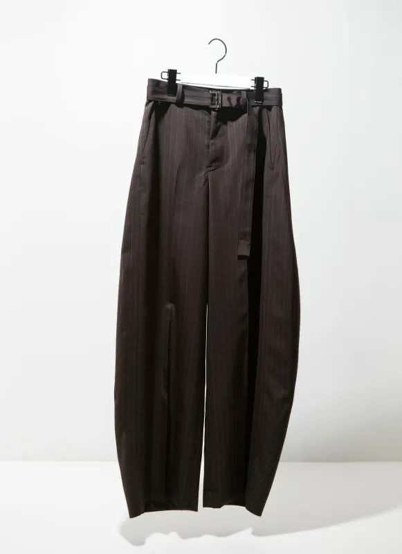 Chalk Stripe Pants made by Sacai