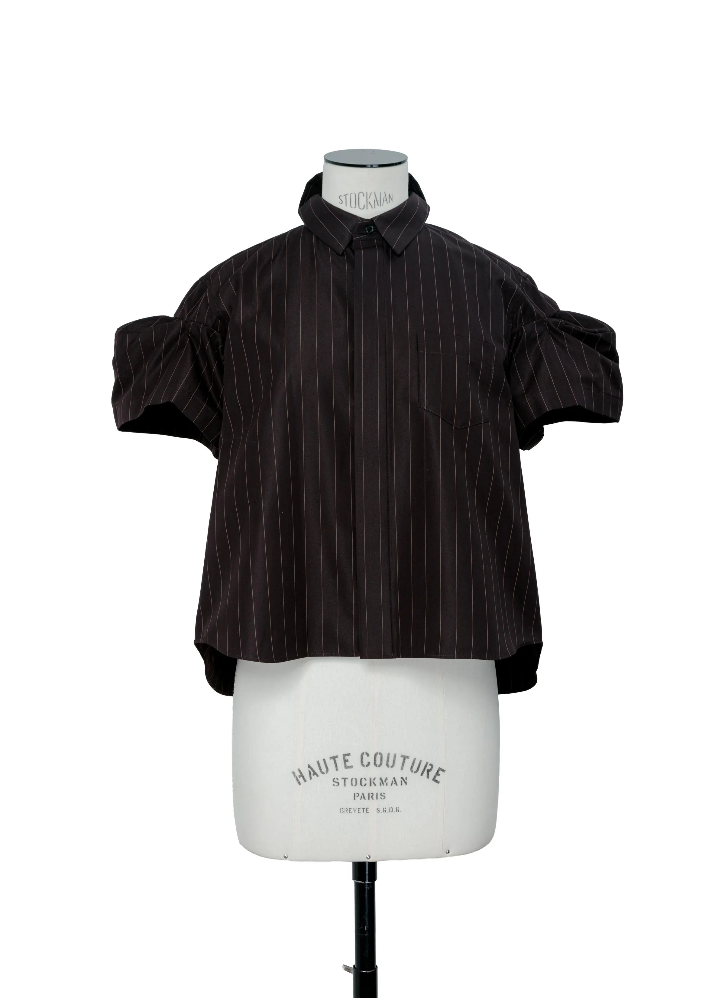 Chalk Stripe Shirt sold by Sacai product image thumbnail 2