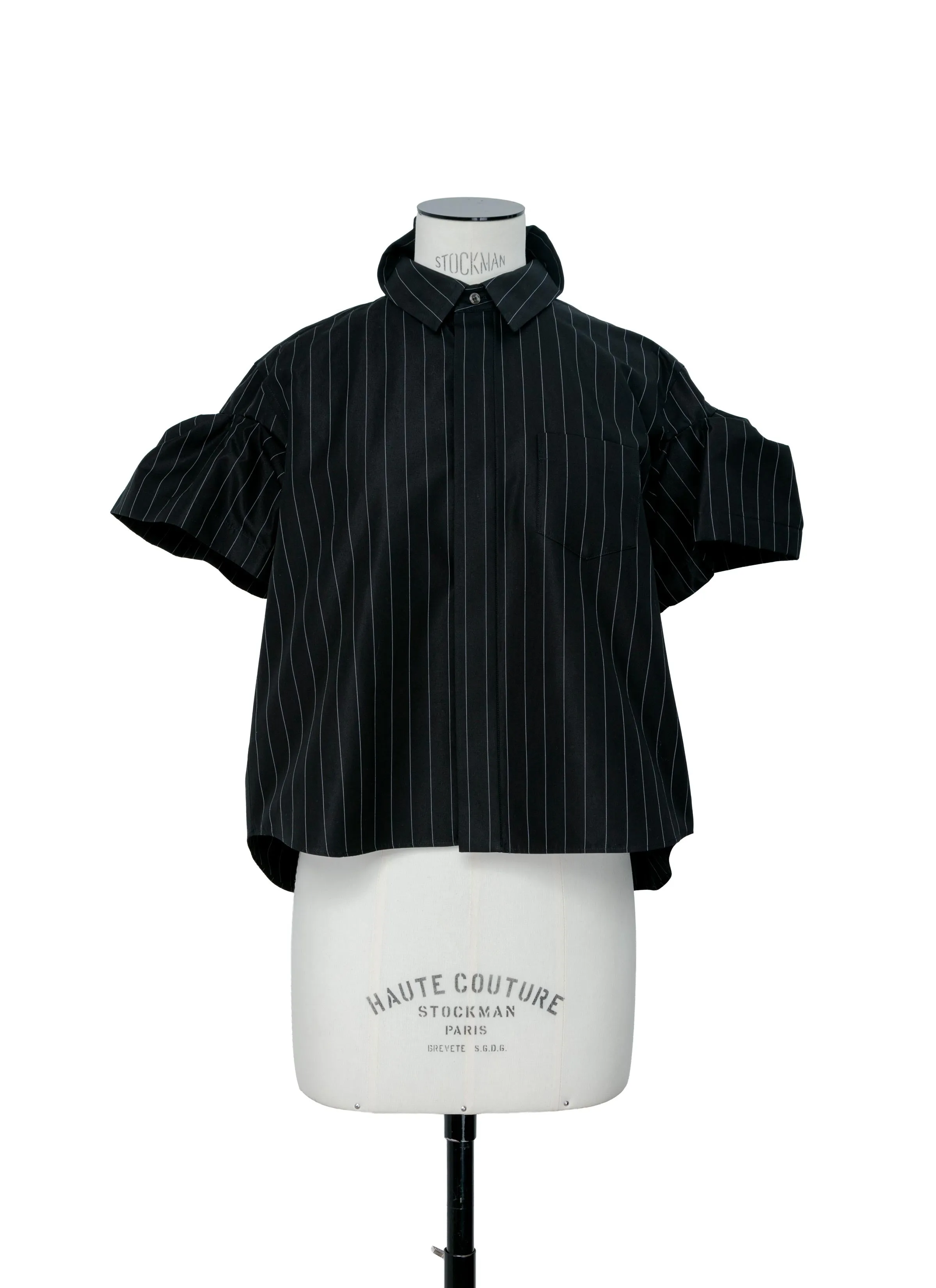 Chalk Stripe Shirt sold by Sacai product image thumbnail 2