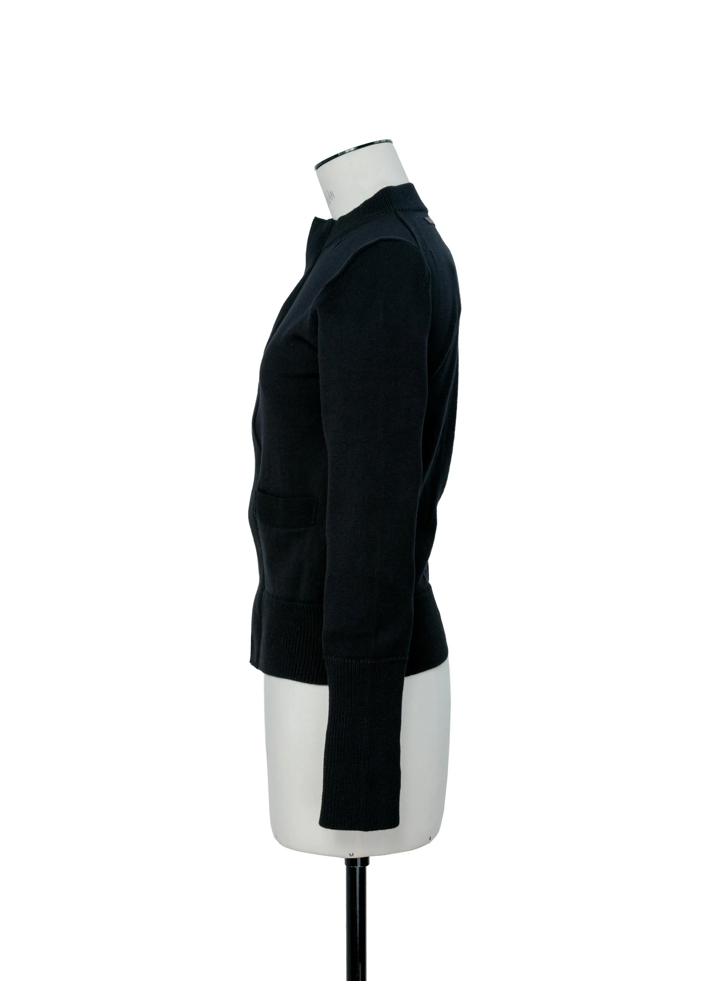 Cotton Cashmere Knit Cardigan sold by Sacai product image thumbnail 3