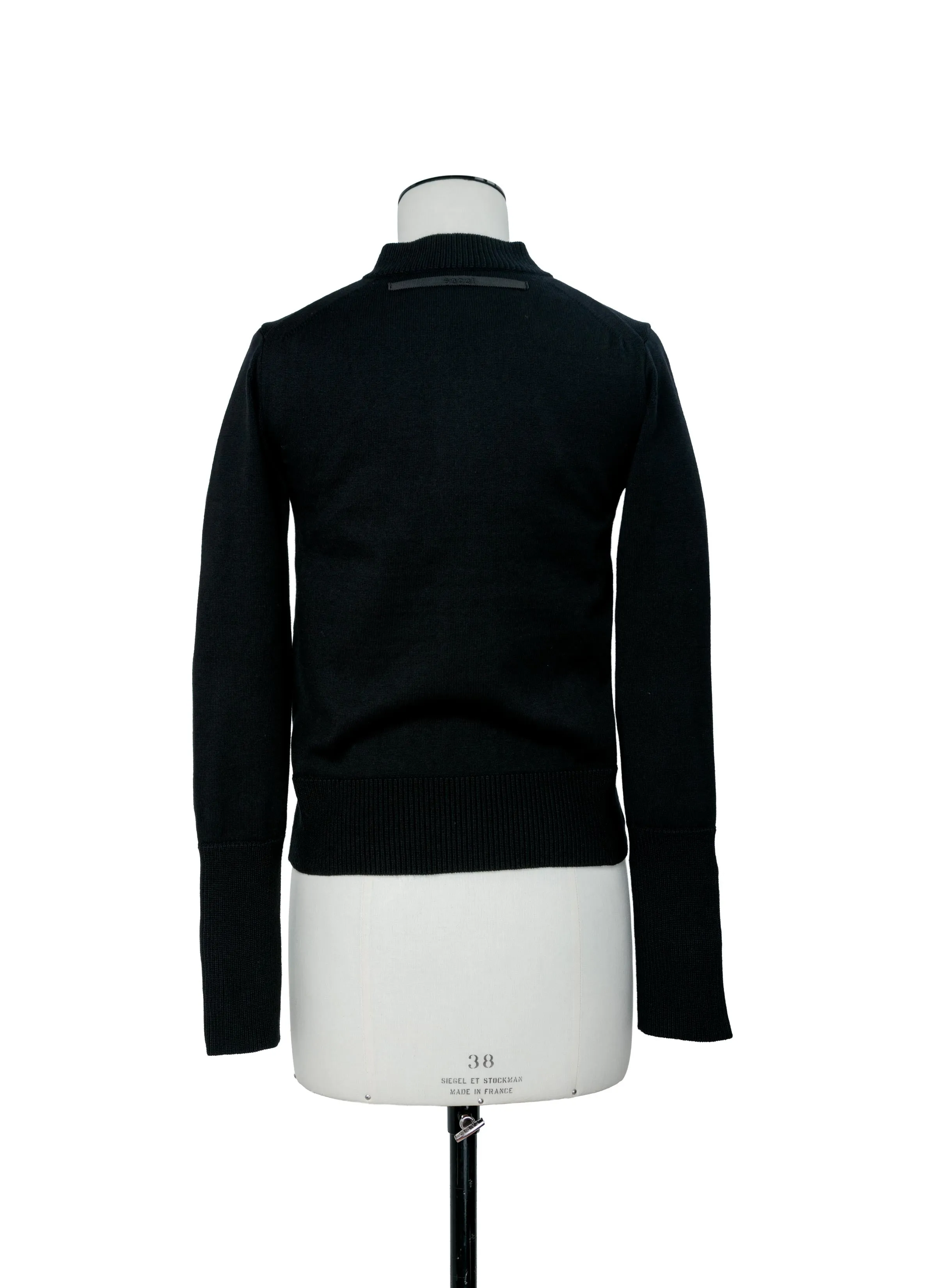 Cotton Cashmere Knit Cardigan sold by Sacai product image thumbnail 4