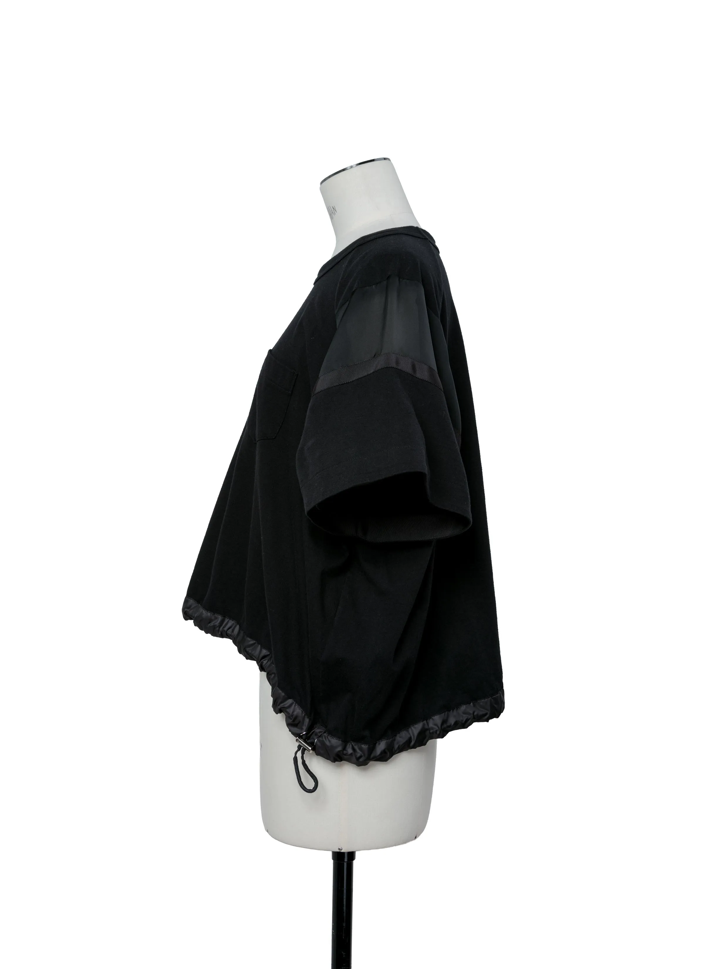 Satin x Cotton Jersey T-Shirt sold by Sacai product image thumbnail 3