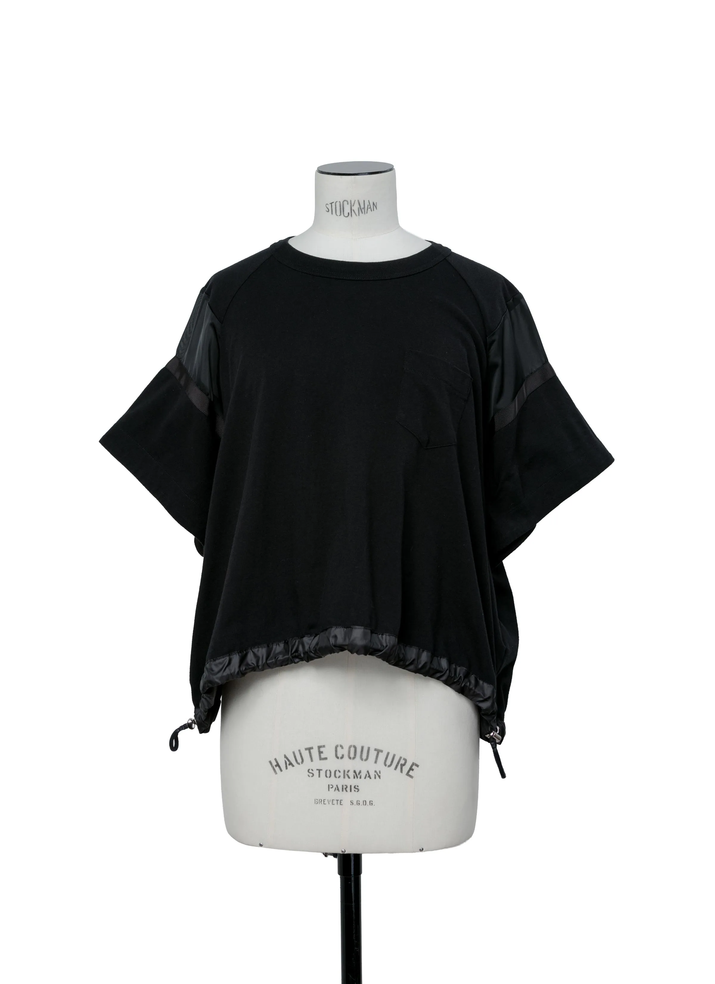 Satin x Cotton Jersey T-Shirt sold by Sacai product image thumbnail 2