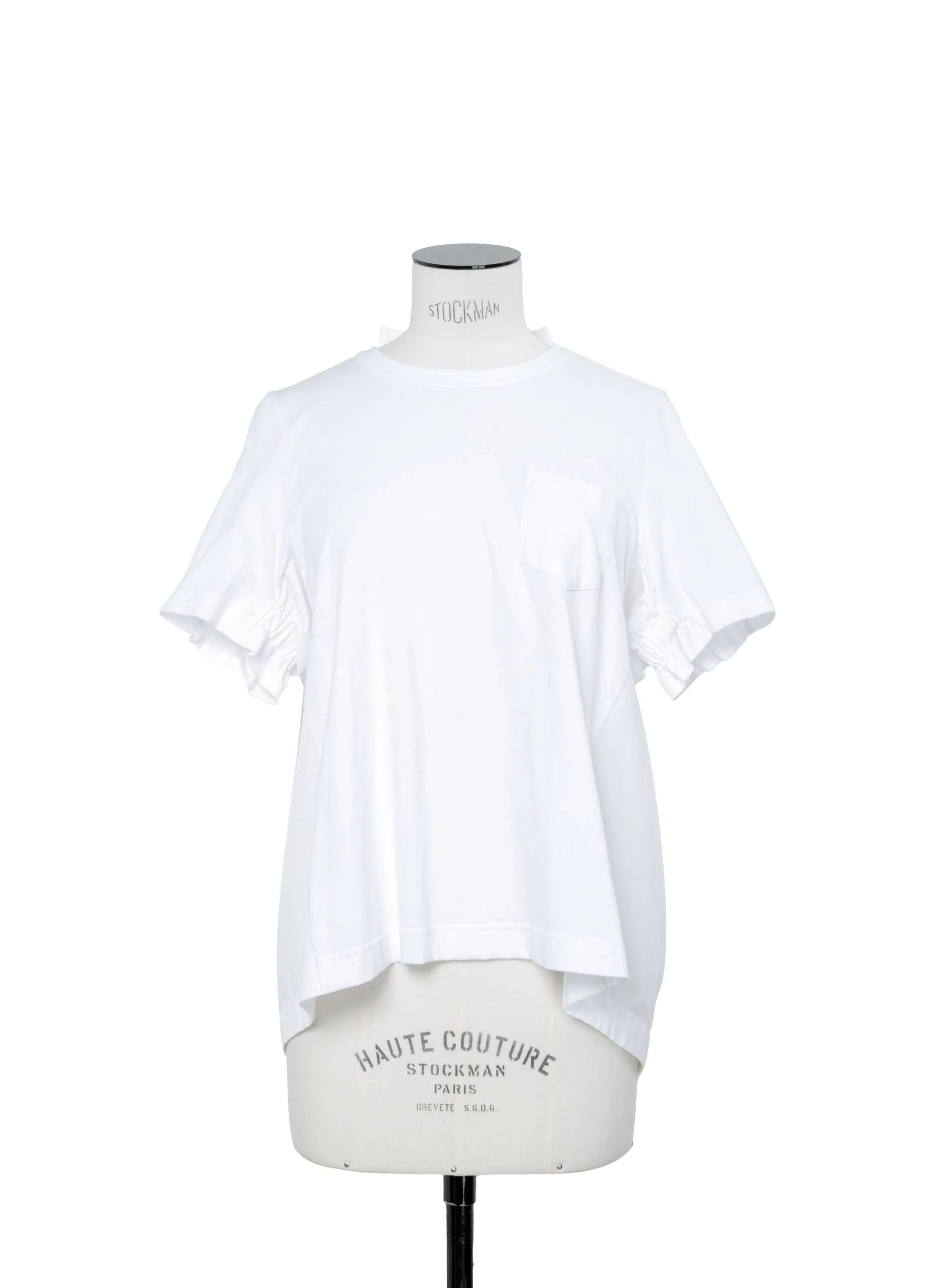 Cotton Poplin x Cotton Jersey T-Shirt sold by Sacai