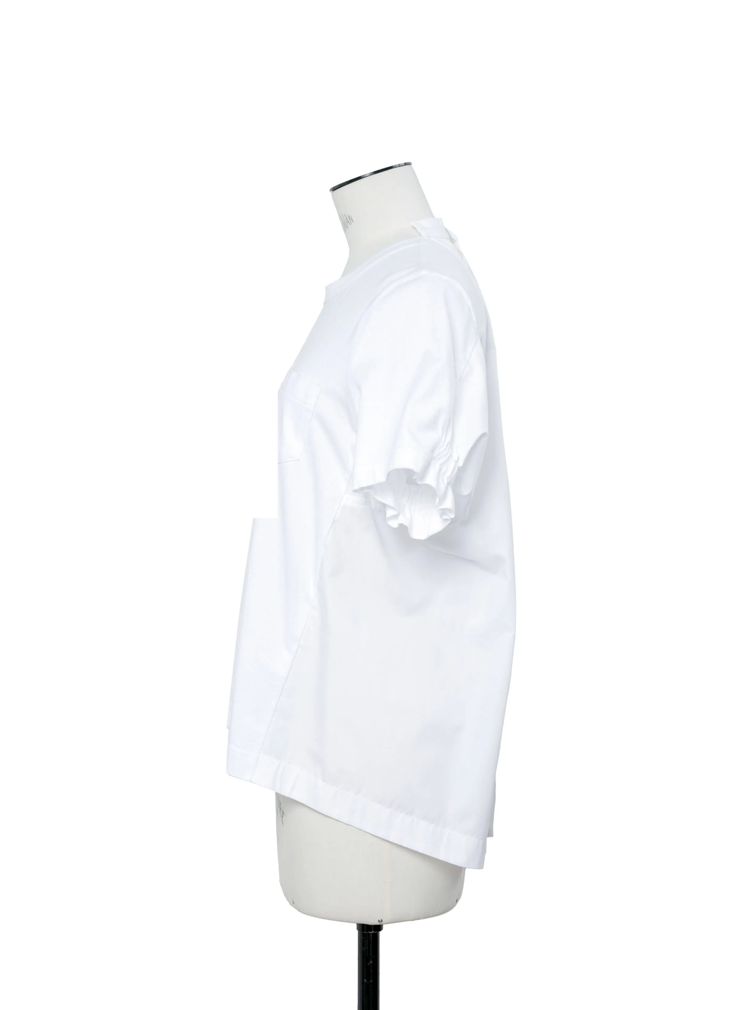 Cotton Poplin x Cotton Jersey T-Shirt sold by Sacai product image thumbnail 2
