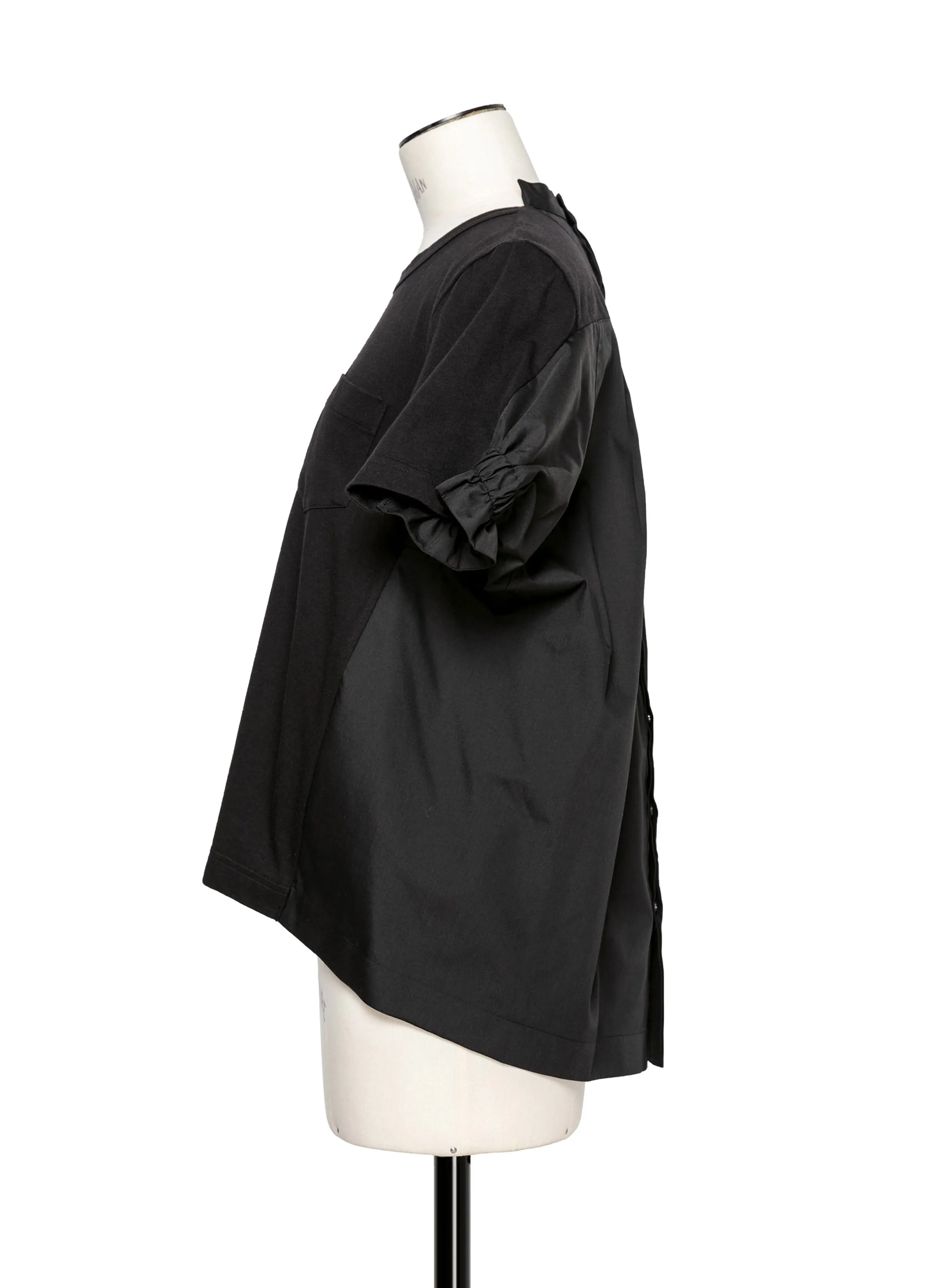 Cotton Poplin x Cotton Jersey T-Shirt sold by Sacai product image thumbnail 2