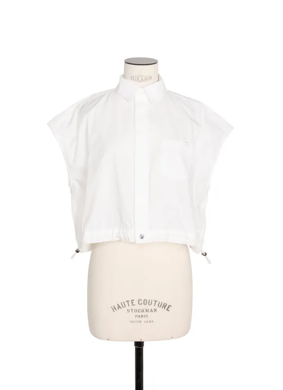 s Cotton Poplin Shirt made by Sacai