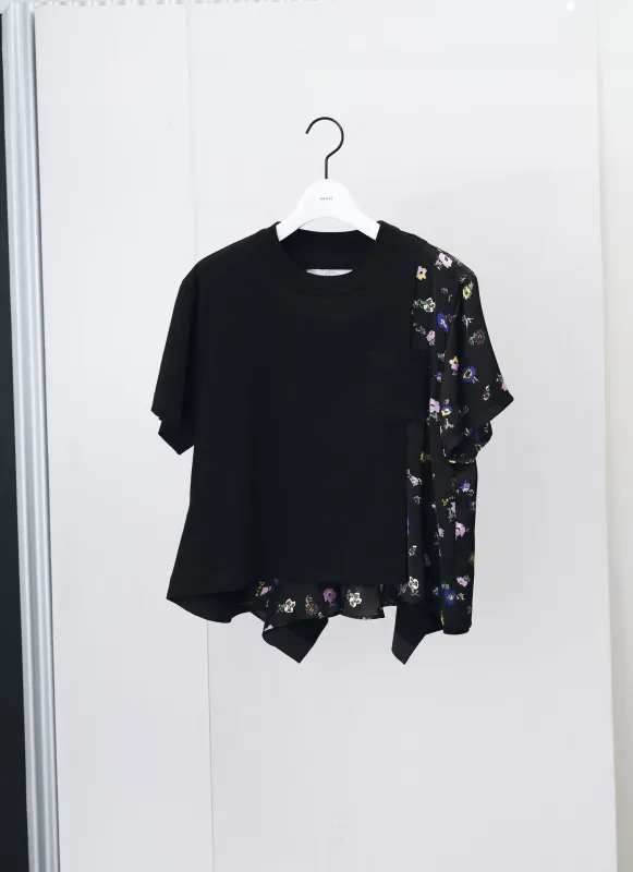 Floral Print T-Shirt made by Sacai