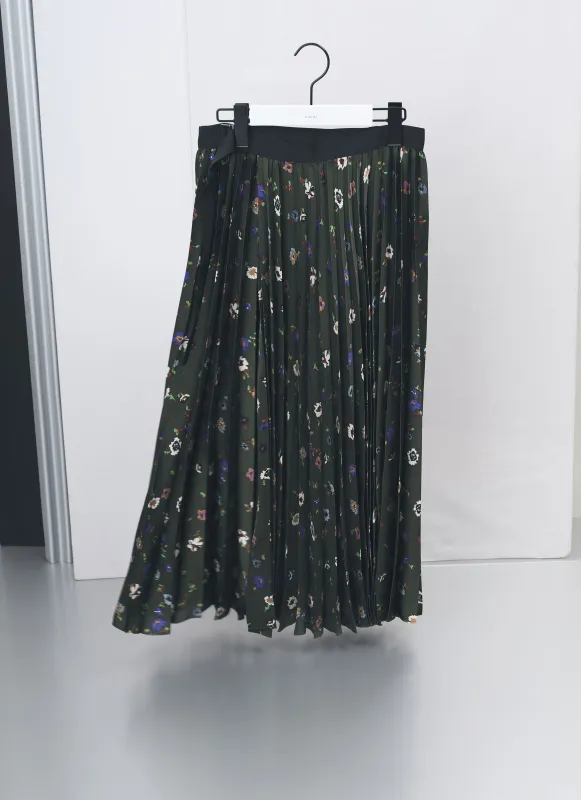 Floral Print Skirt sold by Sacai