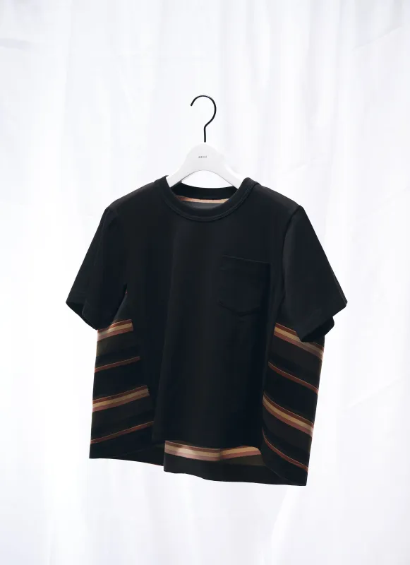 Horizontal Stripe T-Shirt made by Sacai