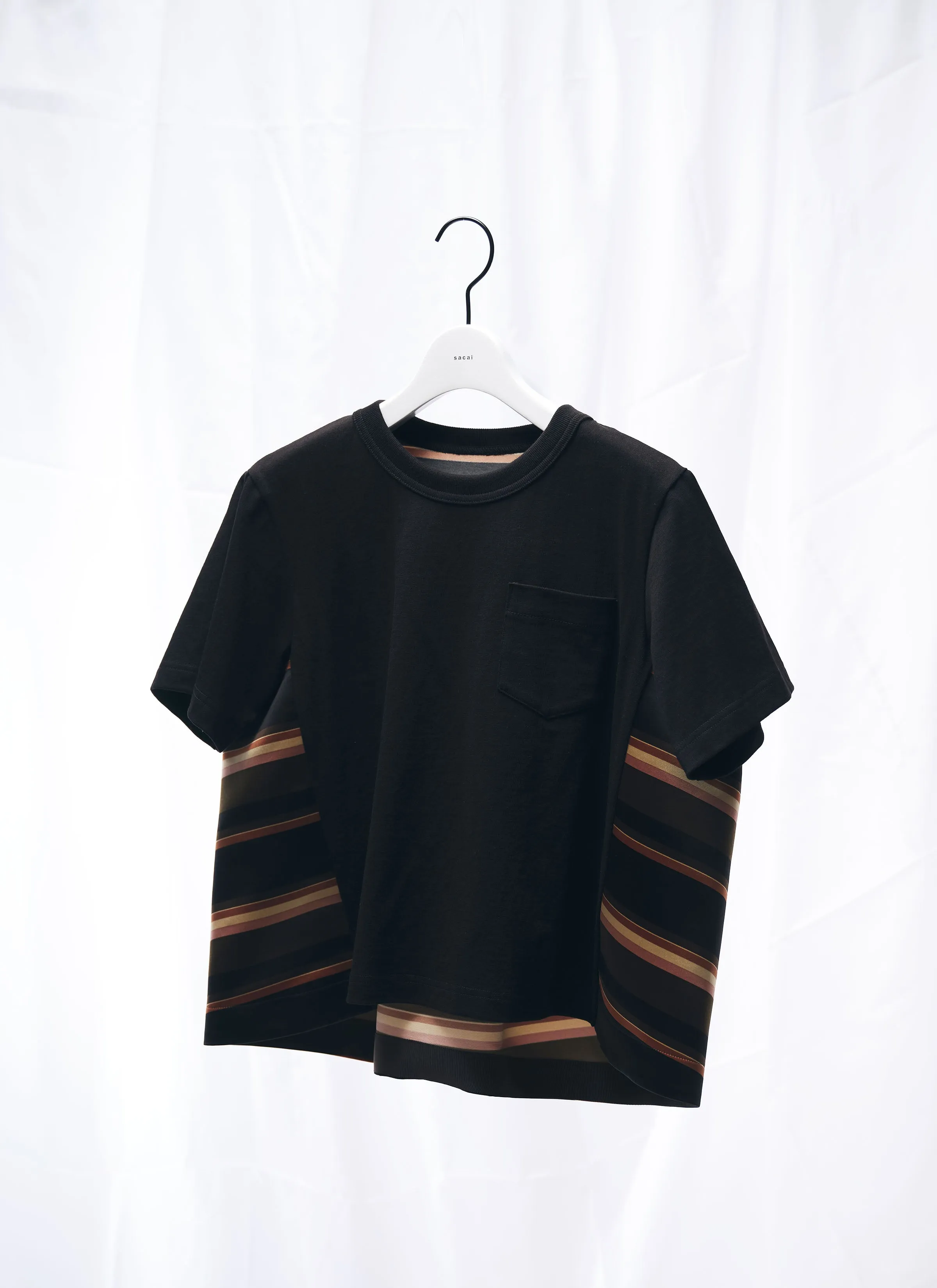 Horizontal Stripe T-Shirt sold by Sacai