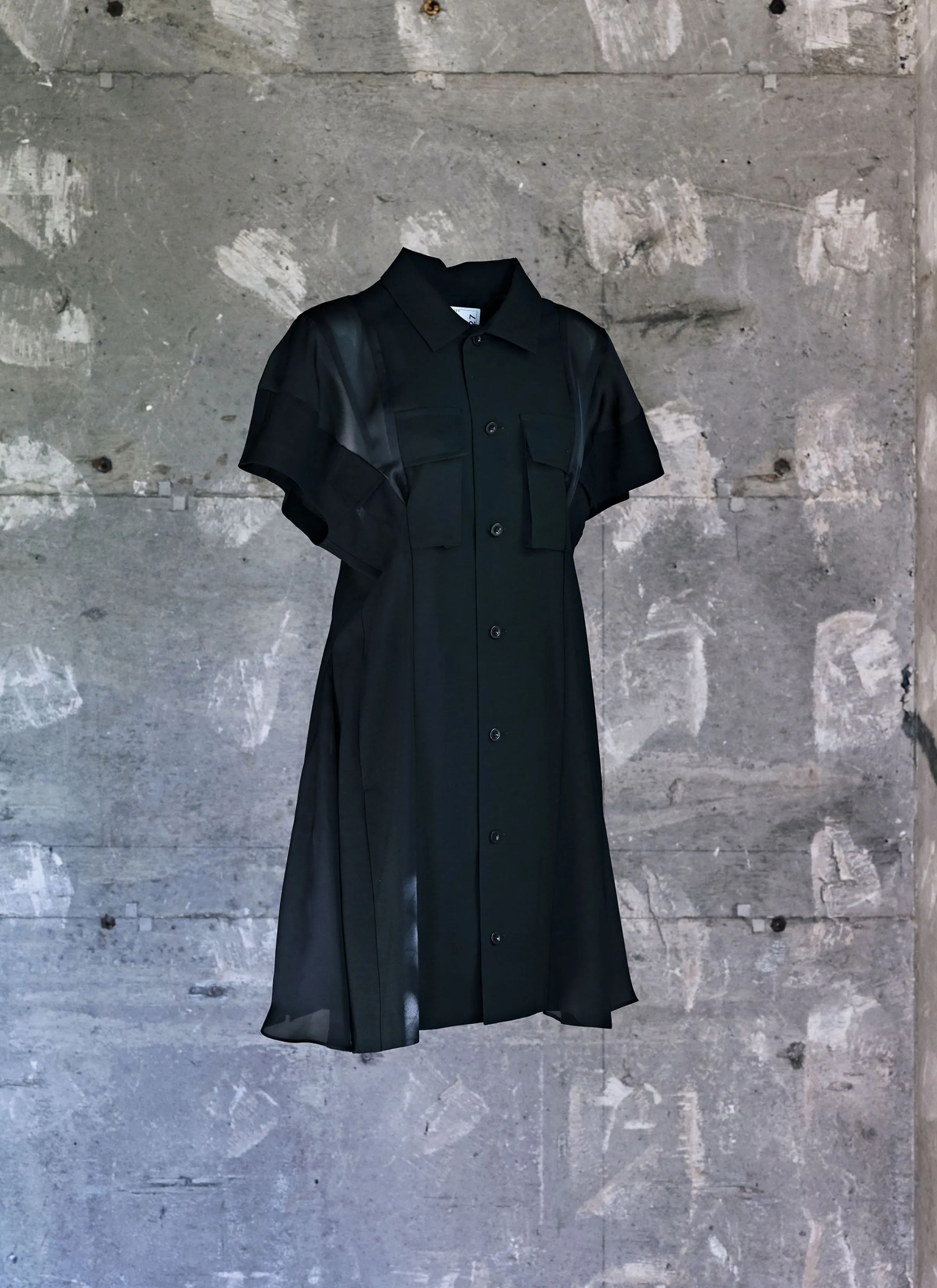 Wool Suiting Dress sold by Sacai product image thumbnail 4