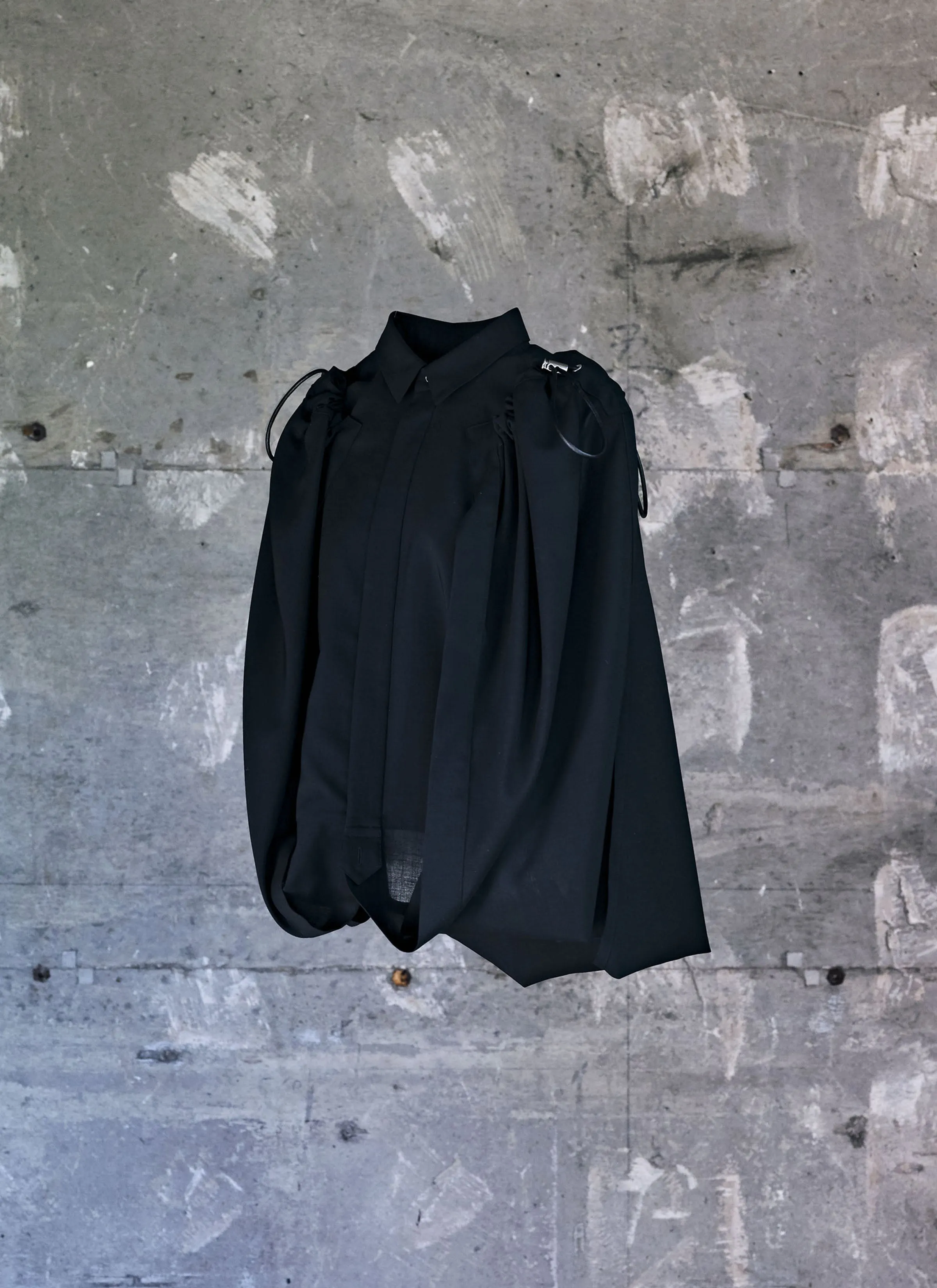 Wool Suiting Shirt sold by Sacai product image thumbnail 4