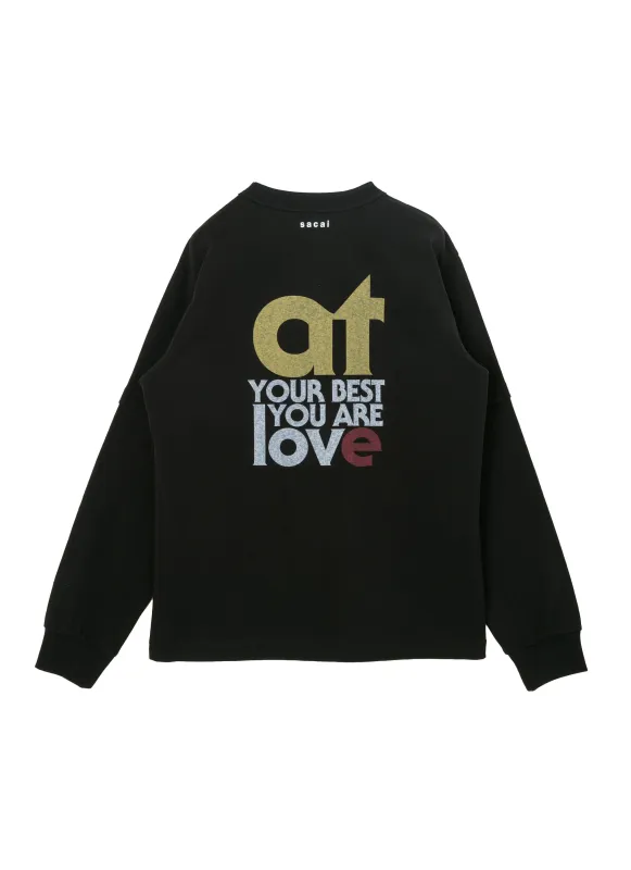 Print L/S T-Shirt made by Sacai