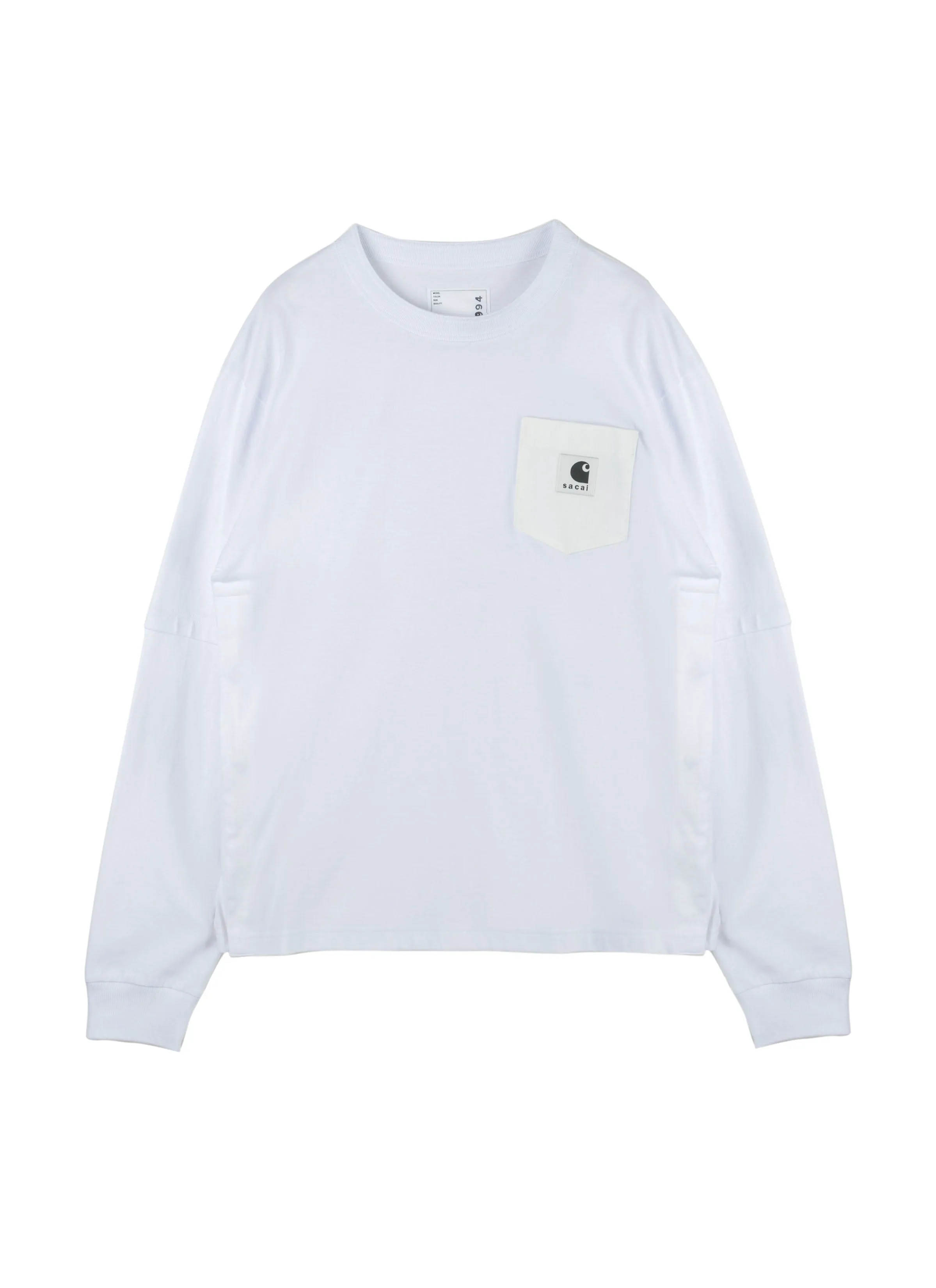 Carhartt WIP Cotton Jersey L/S T-Shirt sold by Sacai