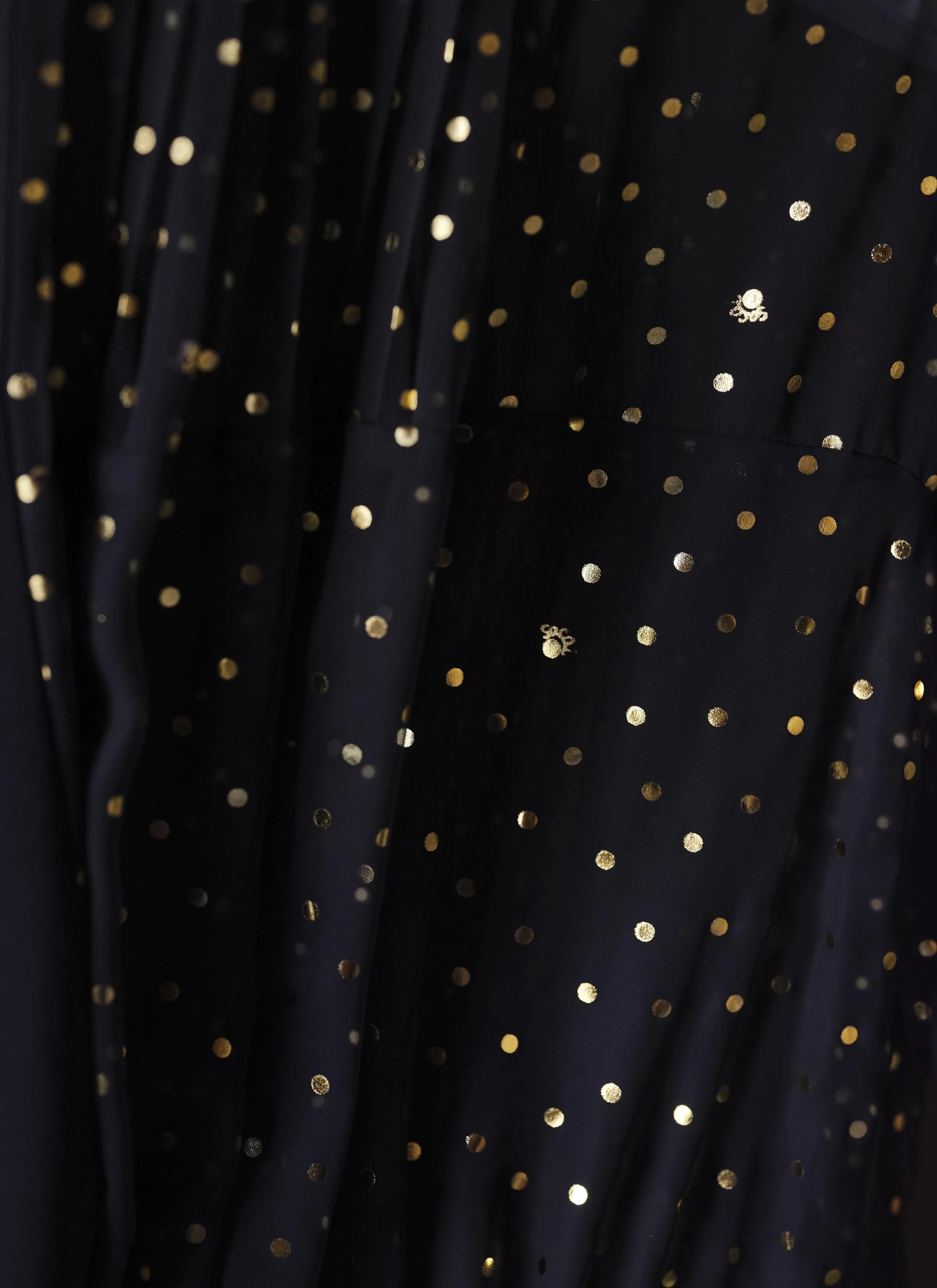 Wool Suiting x Polka Dot Blouse sold by Sacai product image thumbnail 5