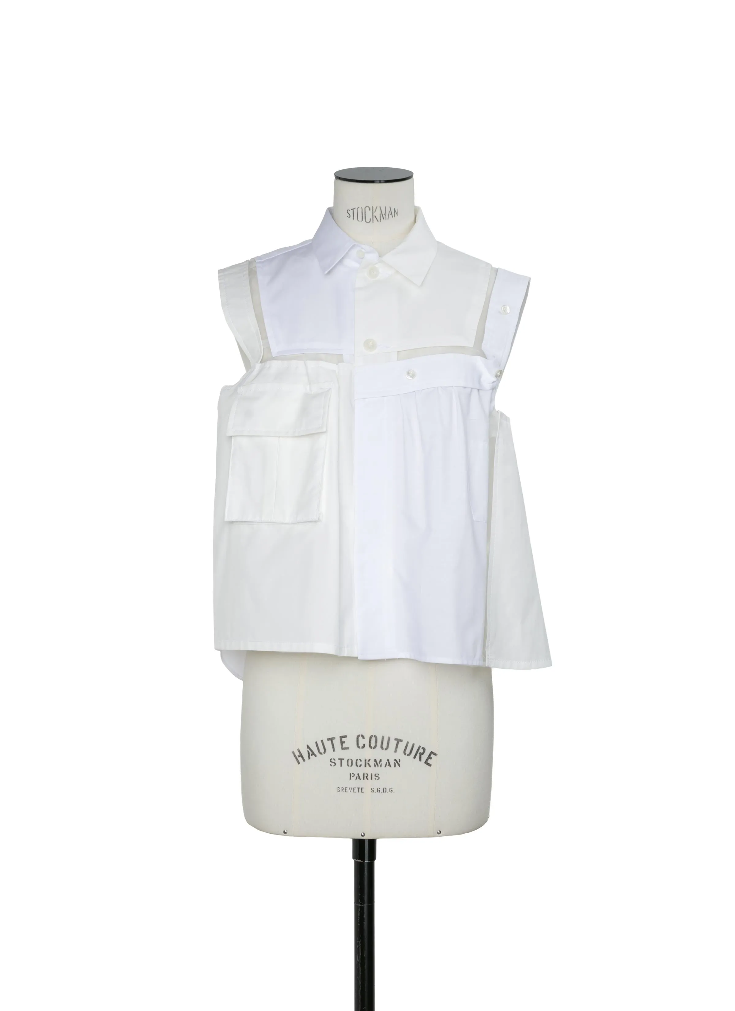 Poplin x Cotton Weather Shirt sold by Sacai product image thumbnail 2