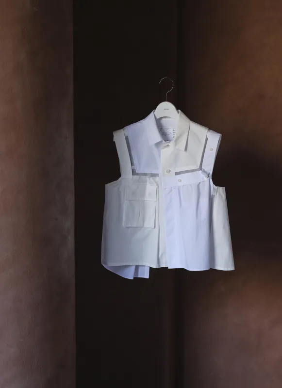 Poplin x Cotton Weather Shirt made by Sacai