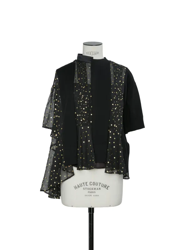 Polka Dot Pullover made by Sacai