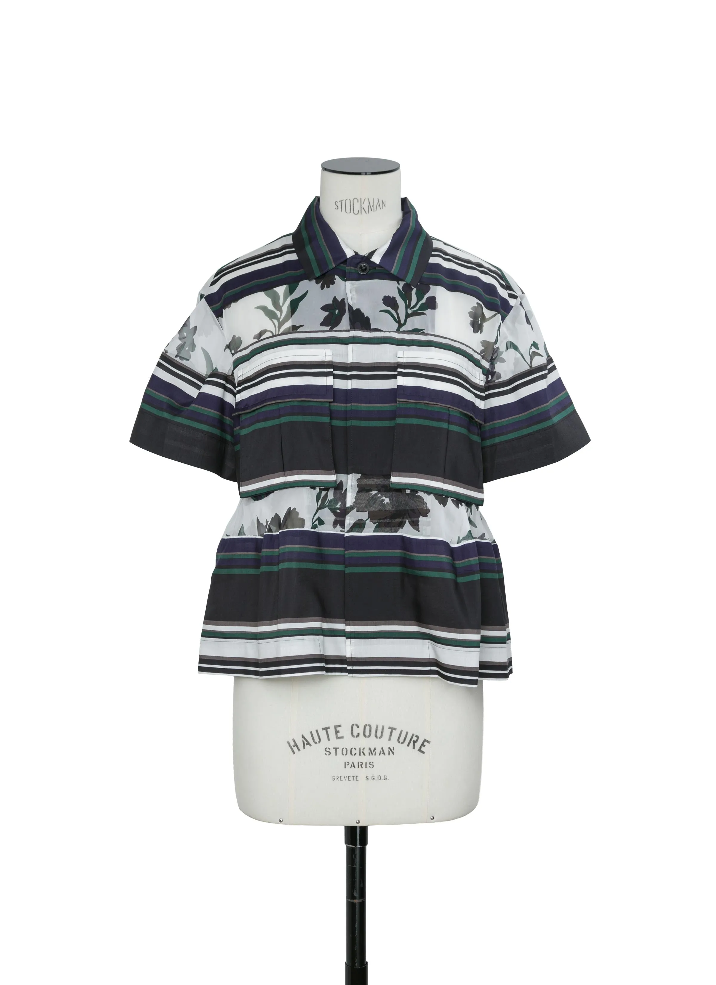 Pattern Mix Shirt sold by Sacai product image thumbnail 2