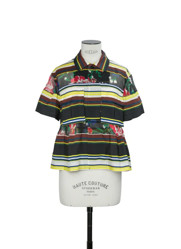 Pattern Mix Shirt made by Sacai