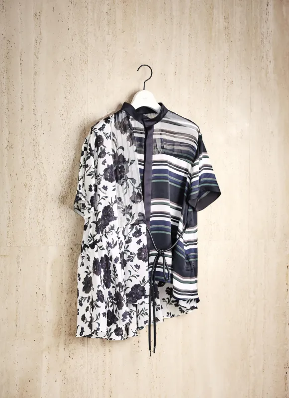 Pattern Mix Blouse made by Sacai