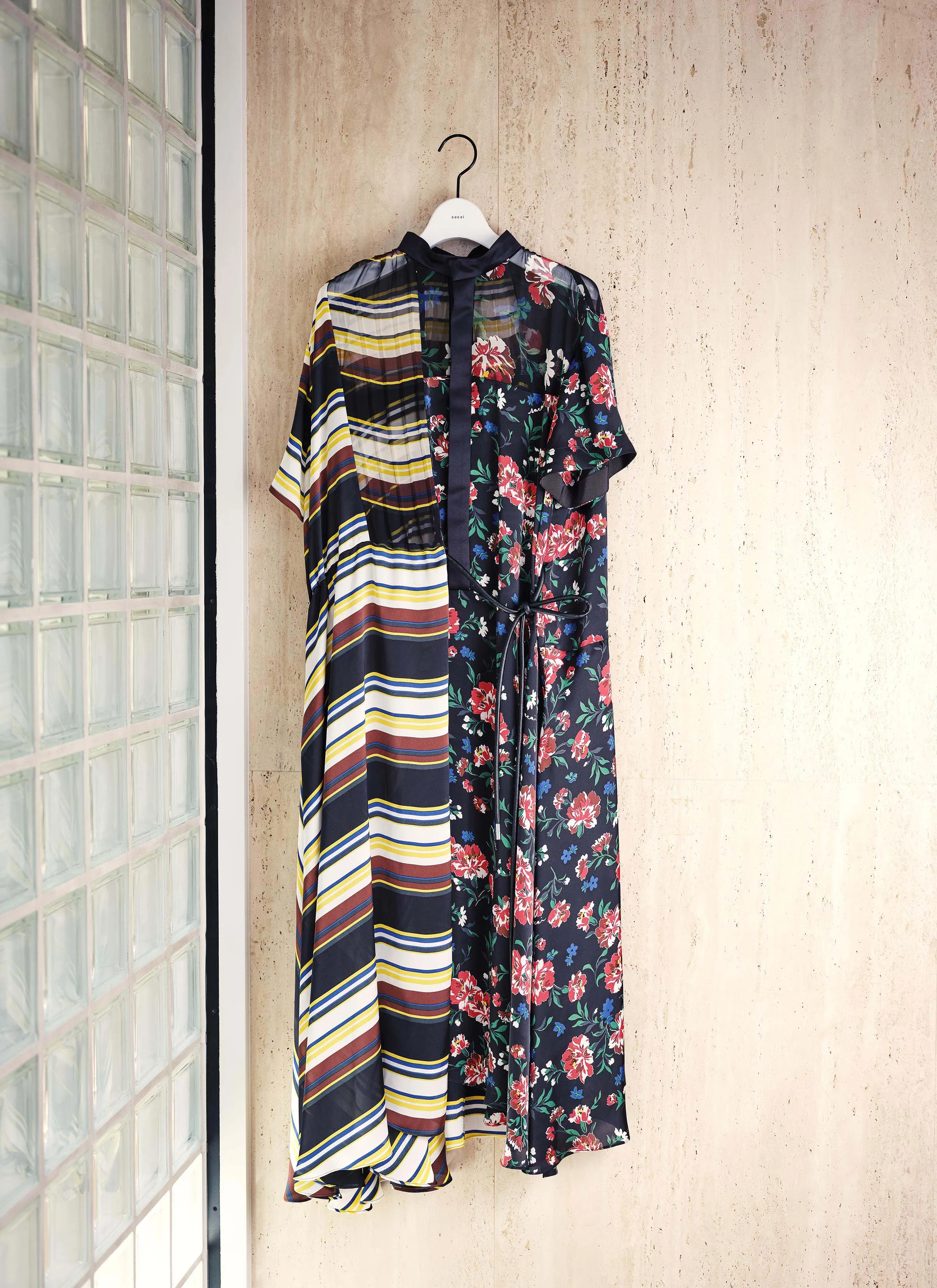 Pattern Mix Dress sold by Sacai