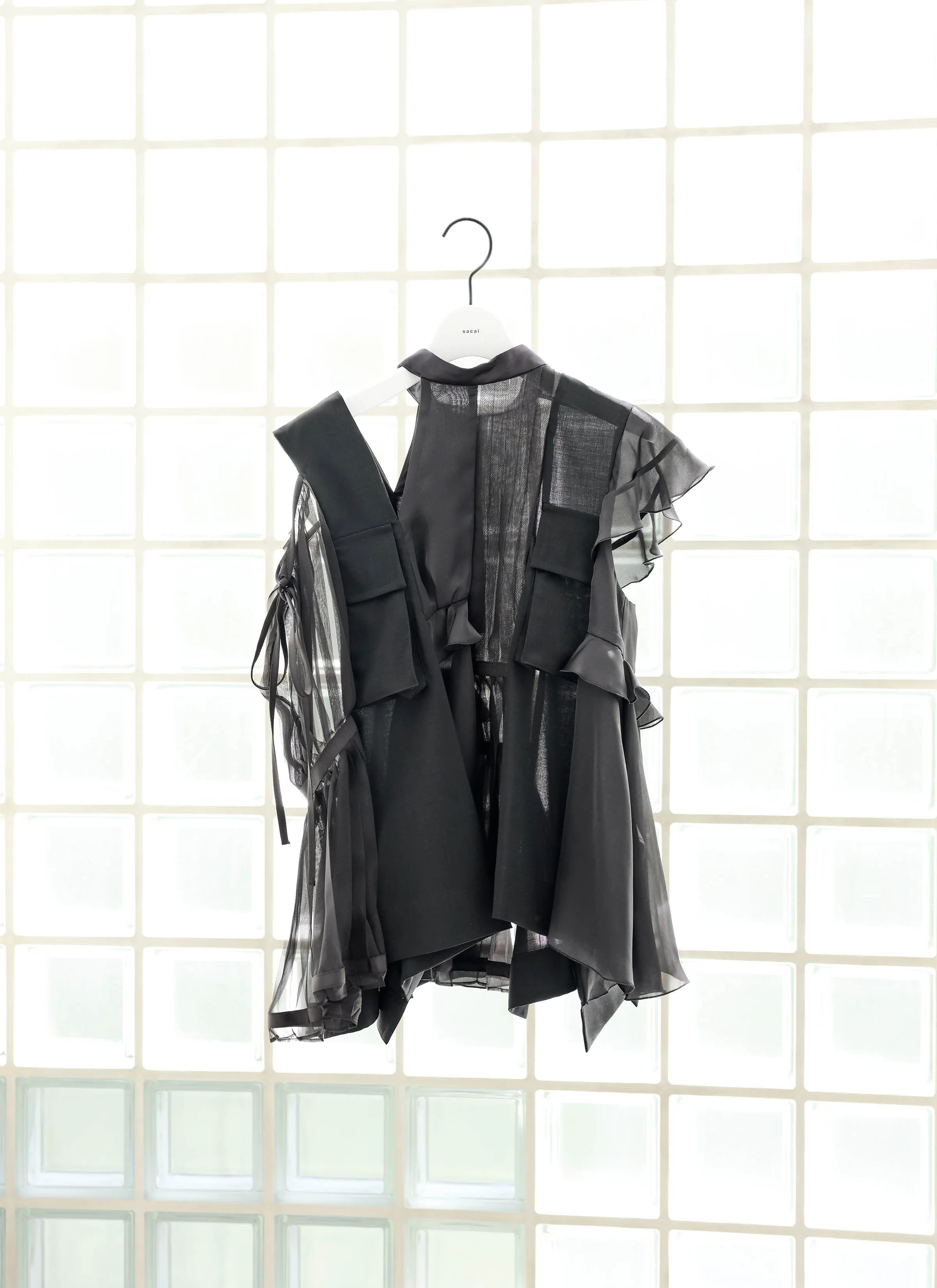 Fabric Mix Pullover sold by Sacai product image thumbnail 4