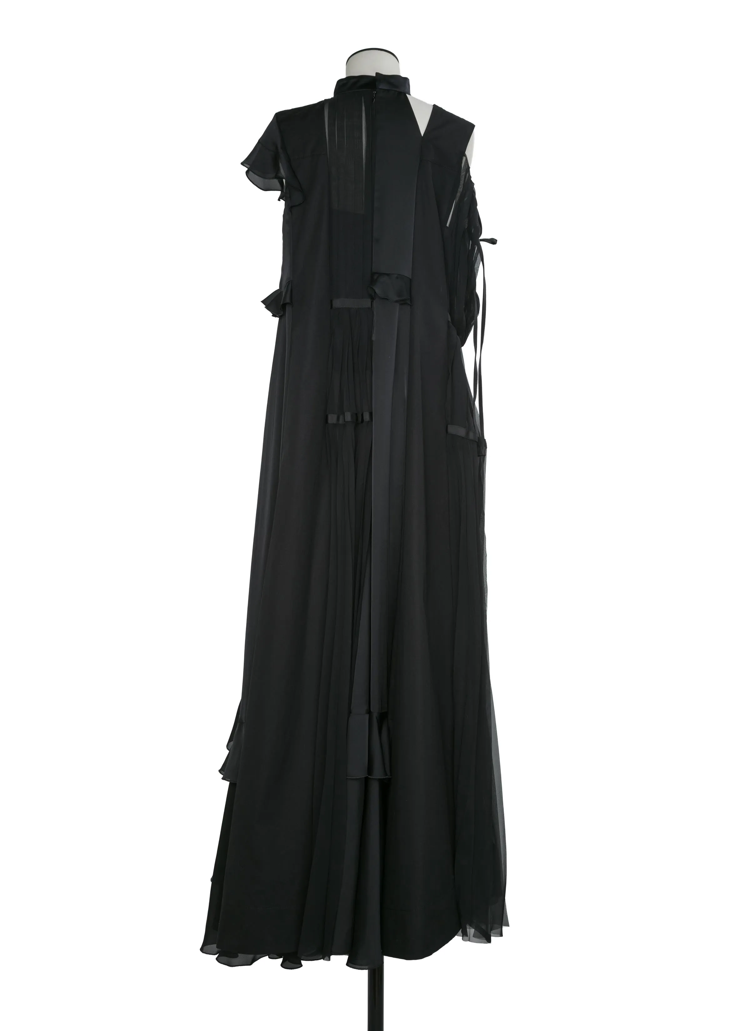 Fabric Mix Dress sold by Sacai product image thumbnail 3