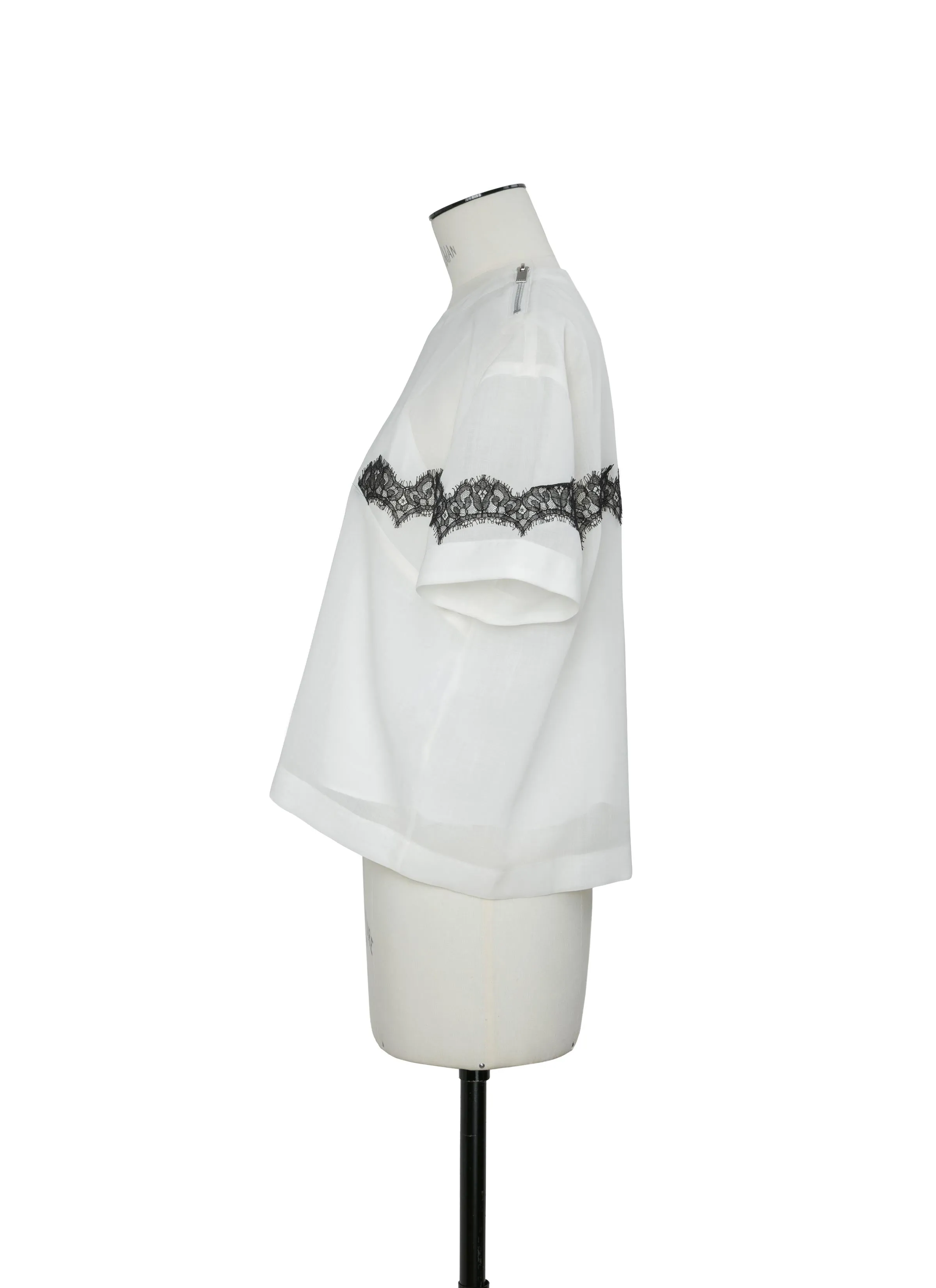 Wool Organza Pullover sold by Sacai product image thumbnail 2