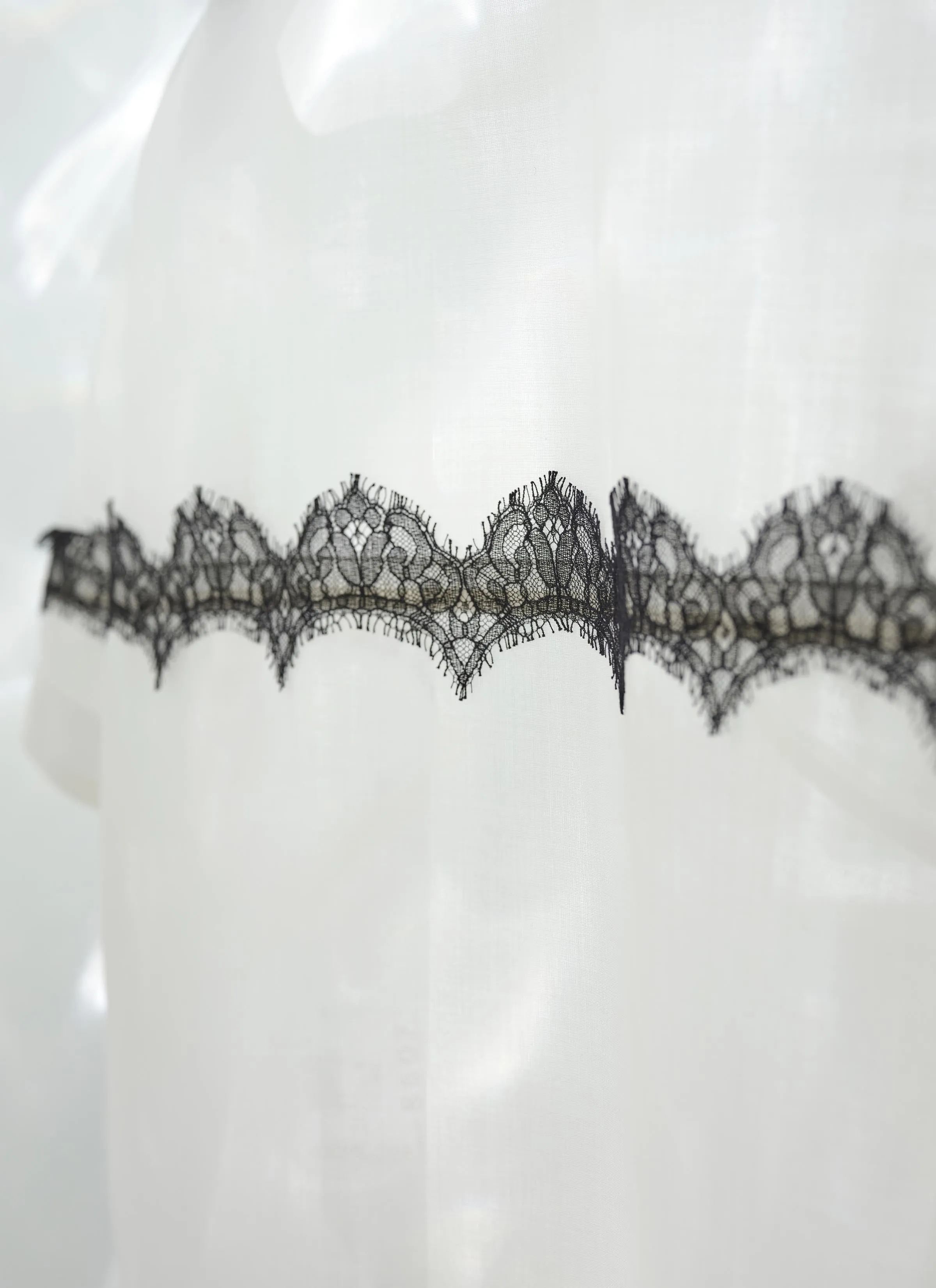 Wool Organza Pullover sold by Sacai product image thumbnail 5