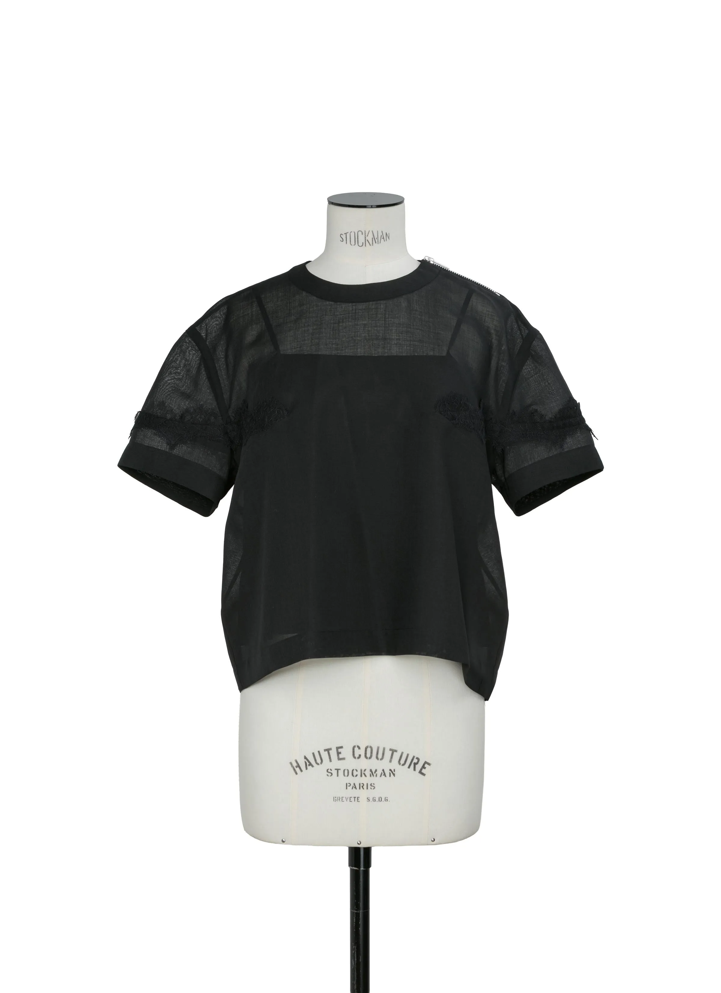 Wool Organza Pullover sold by Sacai product image thumbnail 2